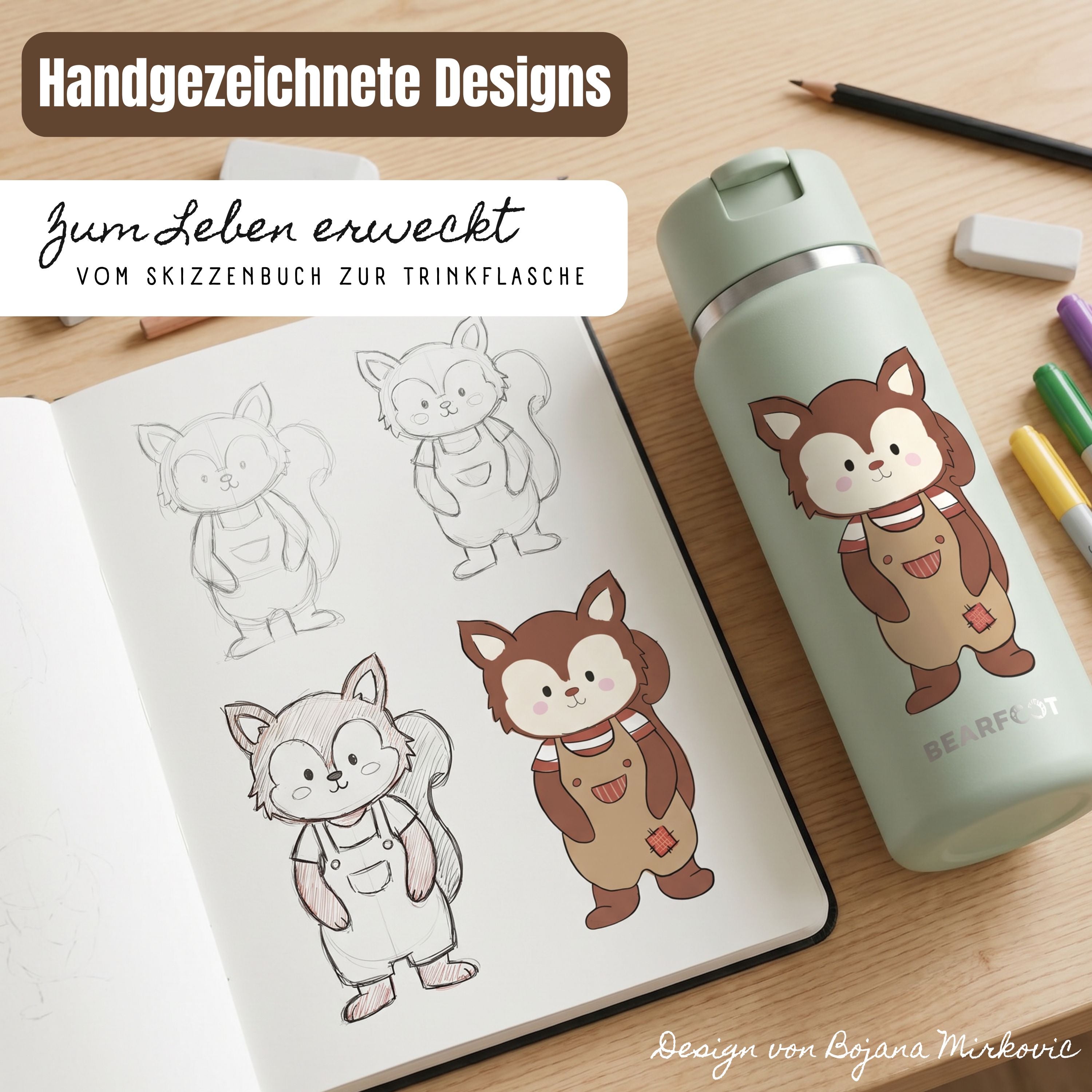 bearfoot-tiny-eichh-rnchen-trinkflasche-edelstahl-200-ml image 7