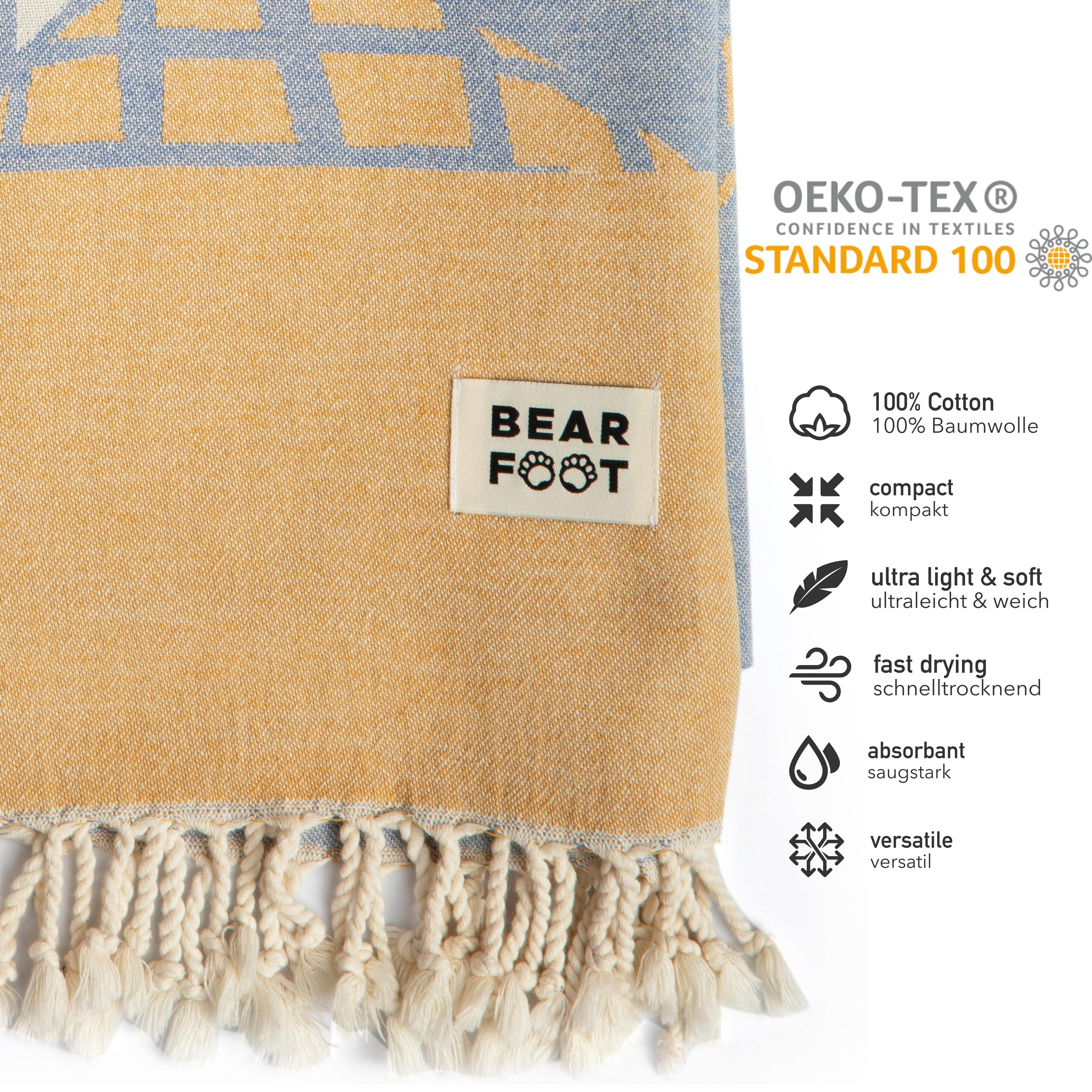 bearfoot-strandt-cher-pineapple-blue-baumwolle-hamamtuch image 2