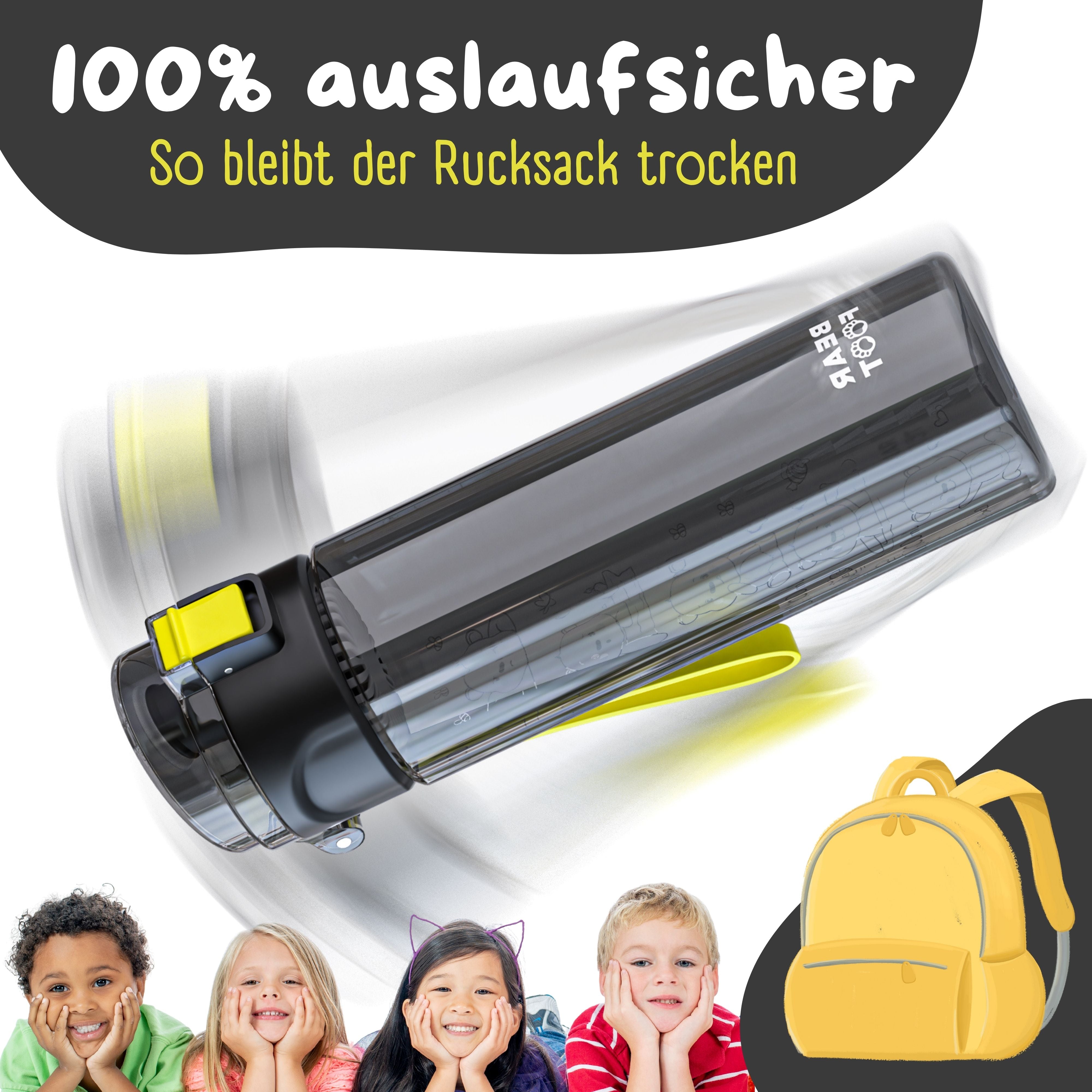 bearfoot-trinkflaschen-logo-kinder-trinkflasche-500-ml-schwarz image 8
