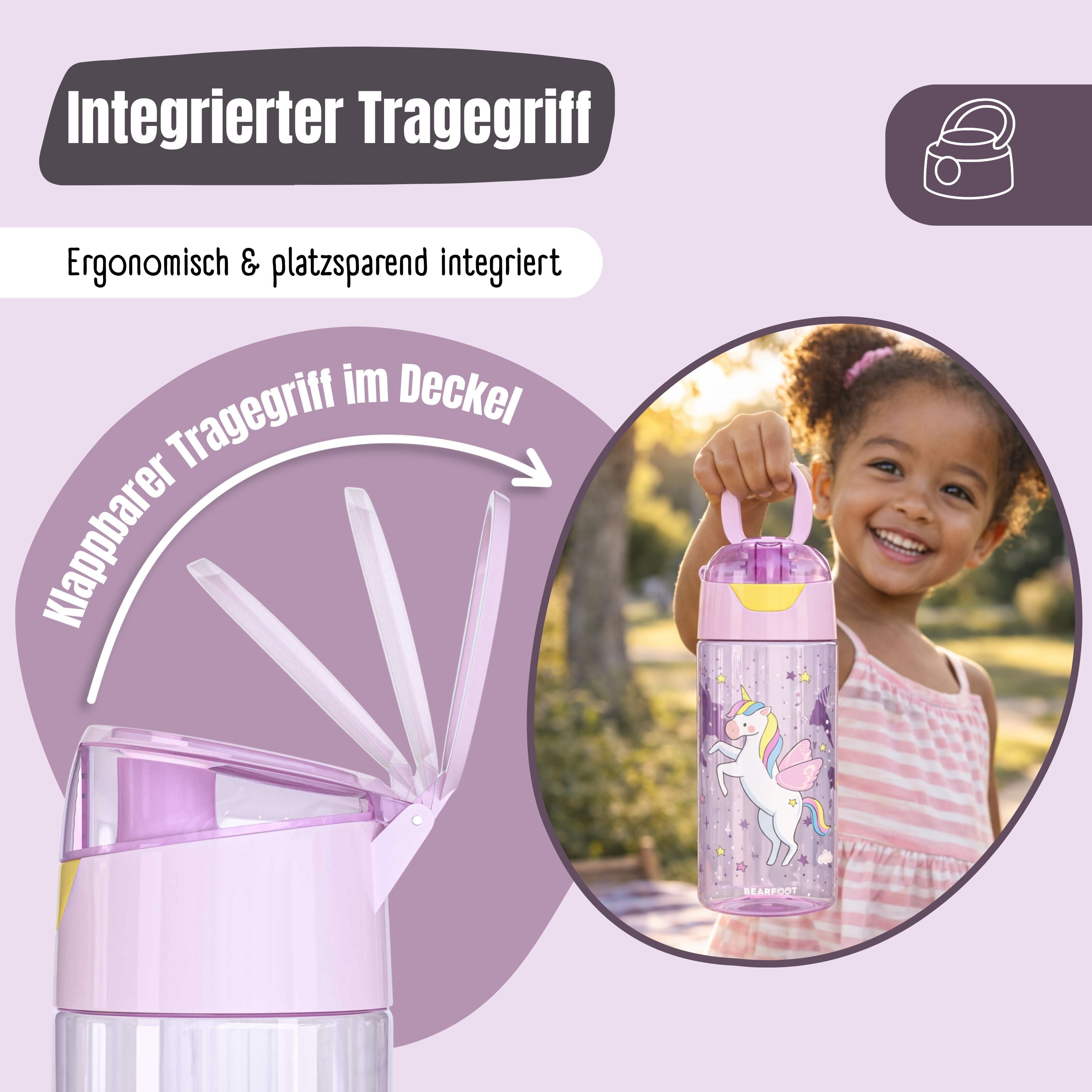bearfoot-trinkflaschen-sticker-450ml-trinkflasche-lila-bpa-frei image 7