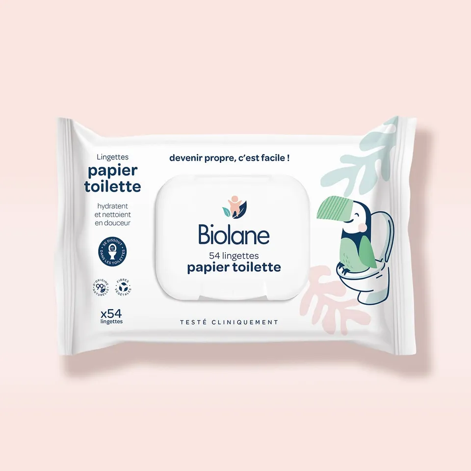 biolane-feuchtes-toilettenpapier-54-t-cher-f-r-kinder image 1