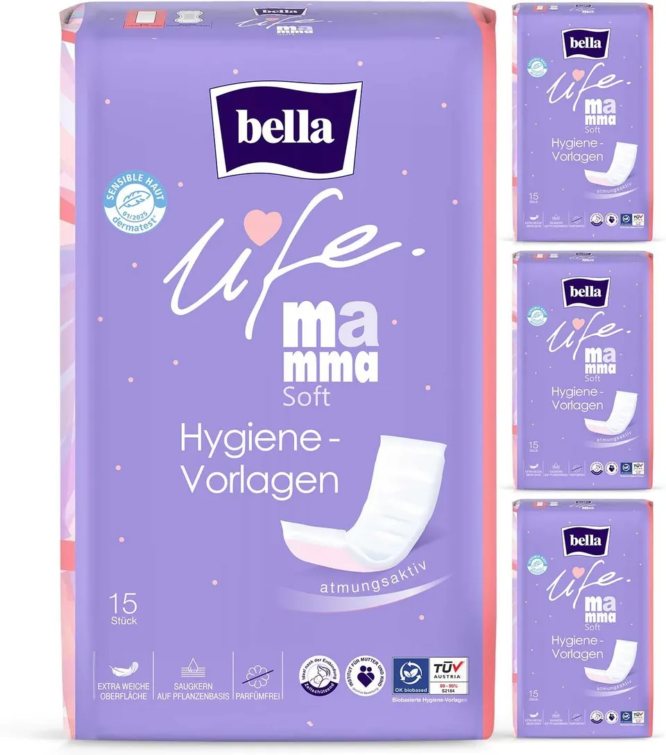 bella-baby-happy-mamma-soft-wochenbetteinlagen-60-st-ck-parf-mfrei image 1