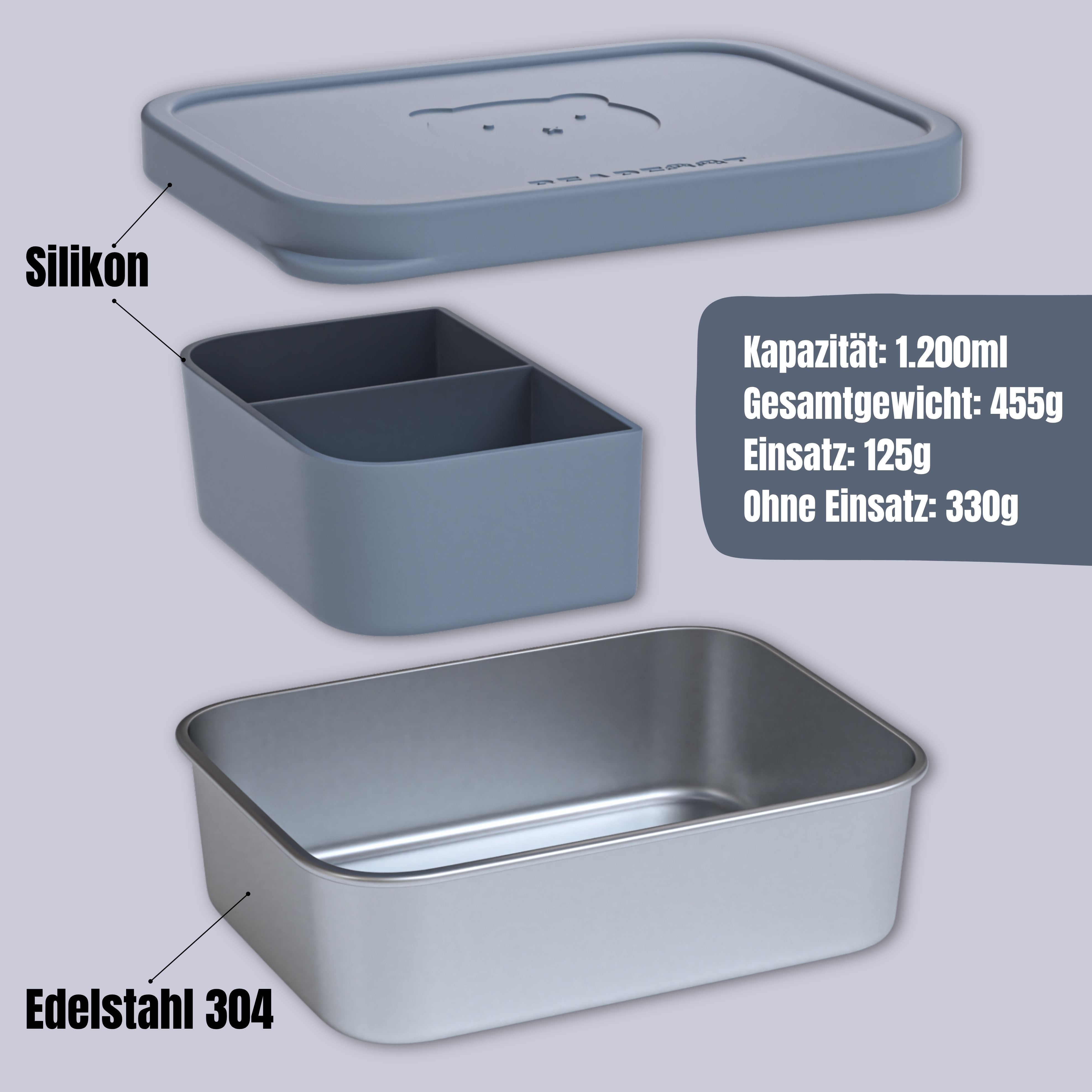 bearfoot-brotdosen-edelstahl-brotdose-blau-700-ml-auslaufsicher image 6