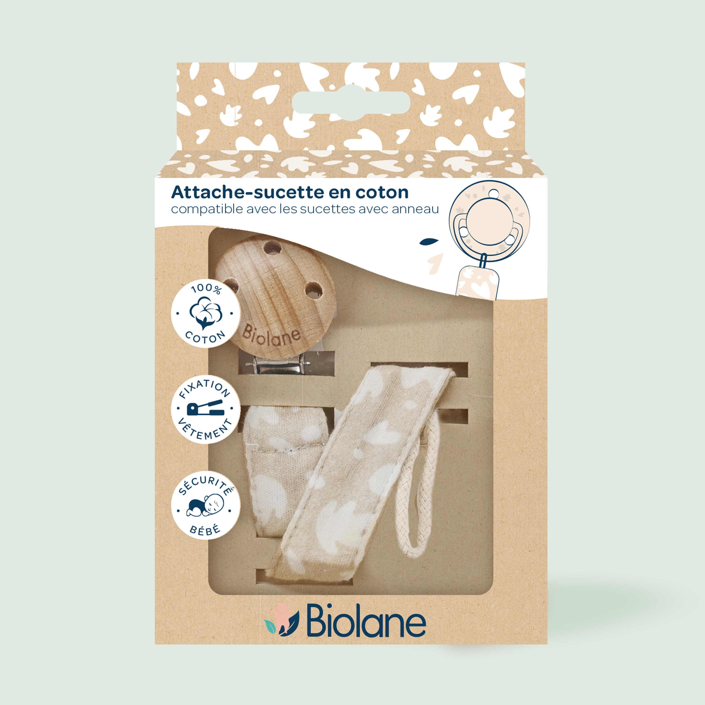 biolane-schnullerkette-beige-anatomisch-mit-clip image 6
