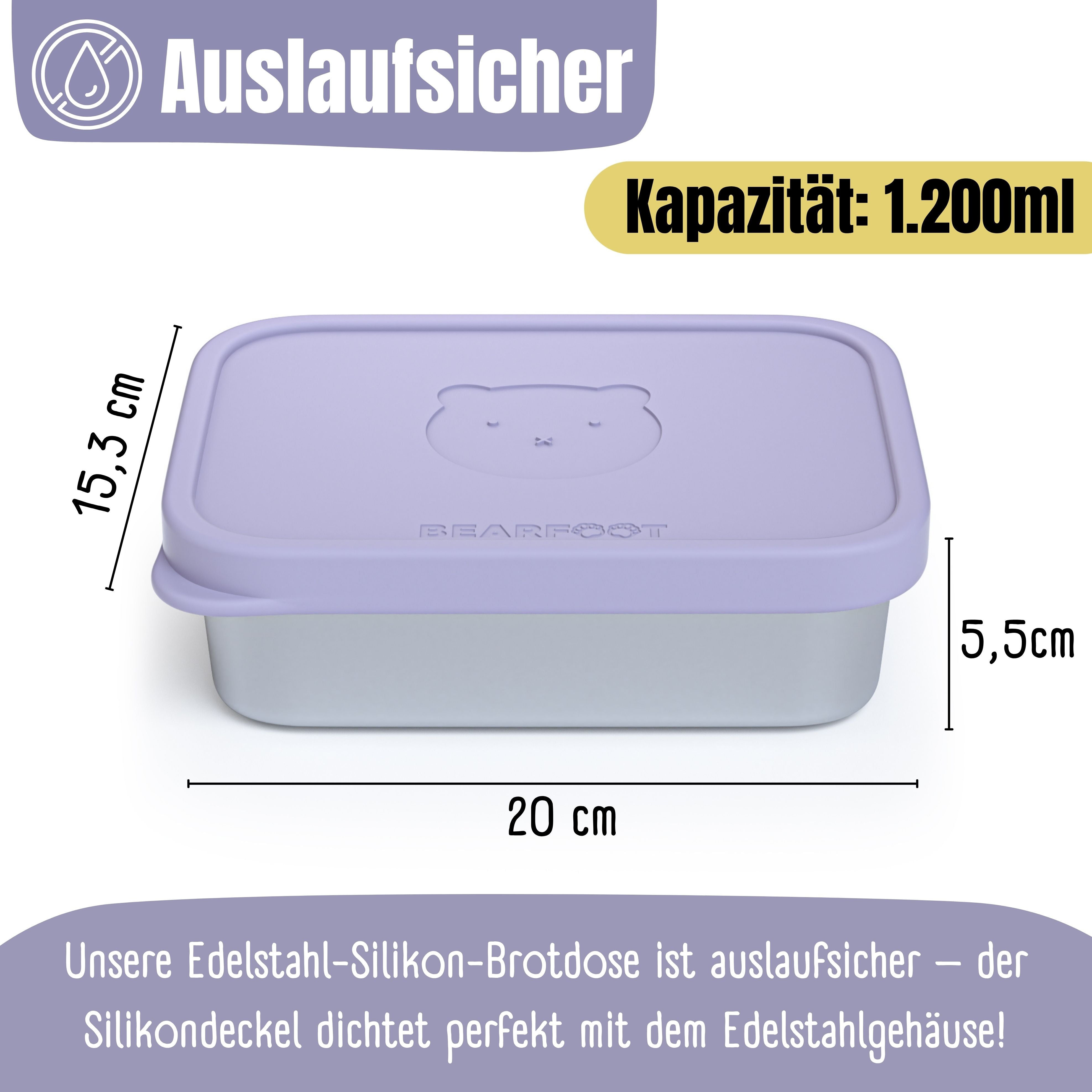 bearfoot-brotdosen-edelstahl-brotdose-lavendel-700-ml-bento image 8