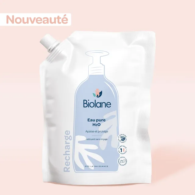 biolane-eau-pure-h2o-reinigungswasser-eco-nachf-llung-750-ml image 1
