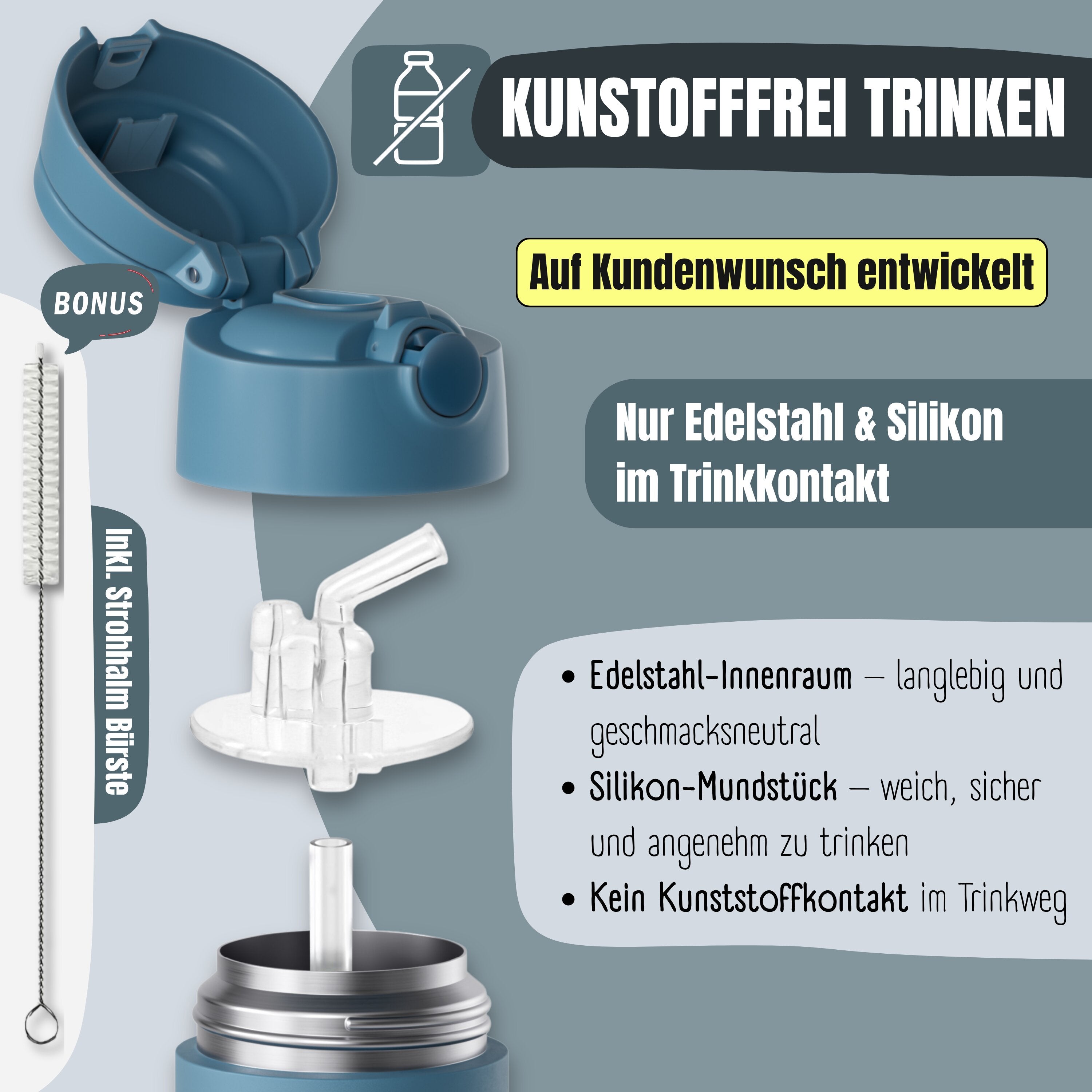 bearfoot-thermo-trinkflasche-astro-b-r-blau-350-ml-edelstahl image 7