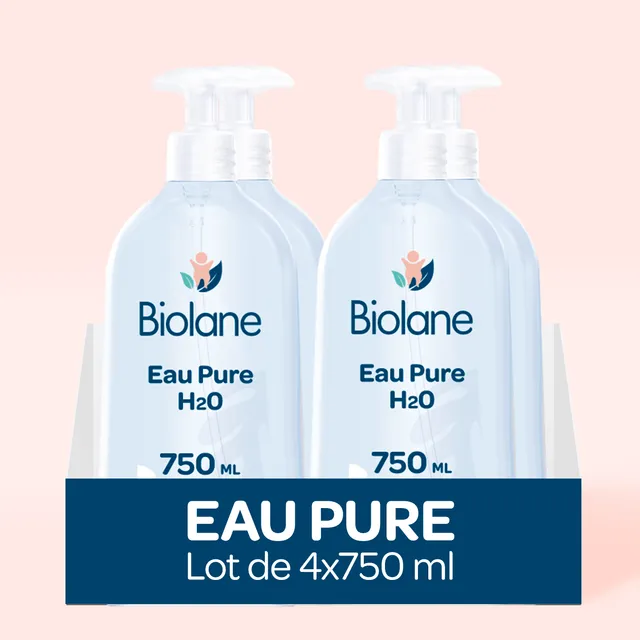 biolane-eau-pure-h2o-reinigungswasser-4er-pack-sanft image 1