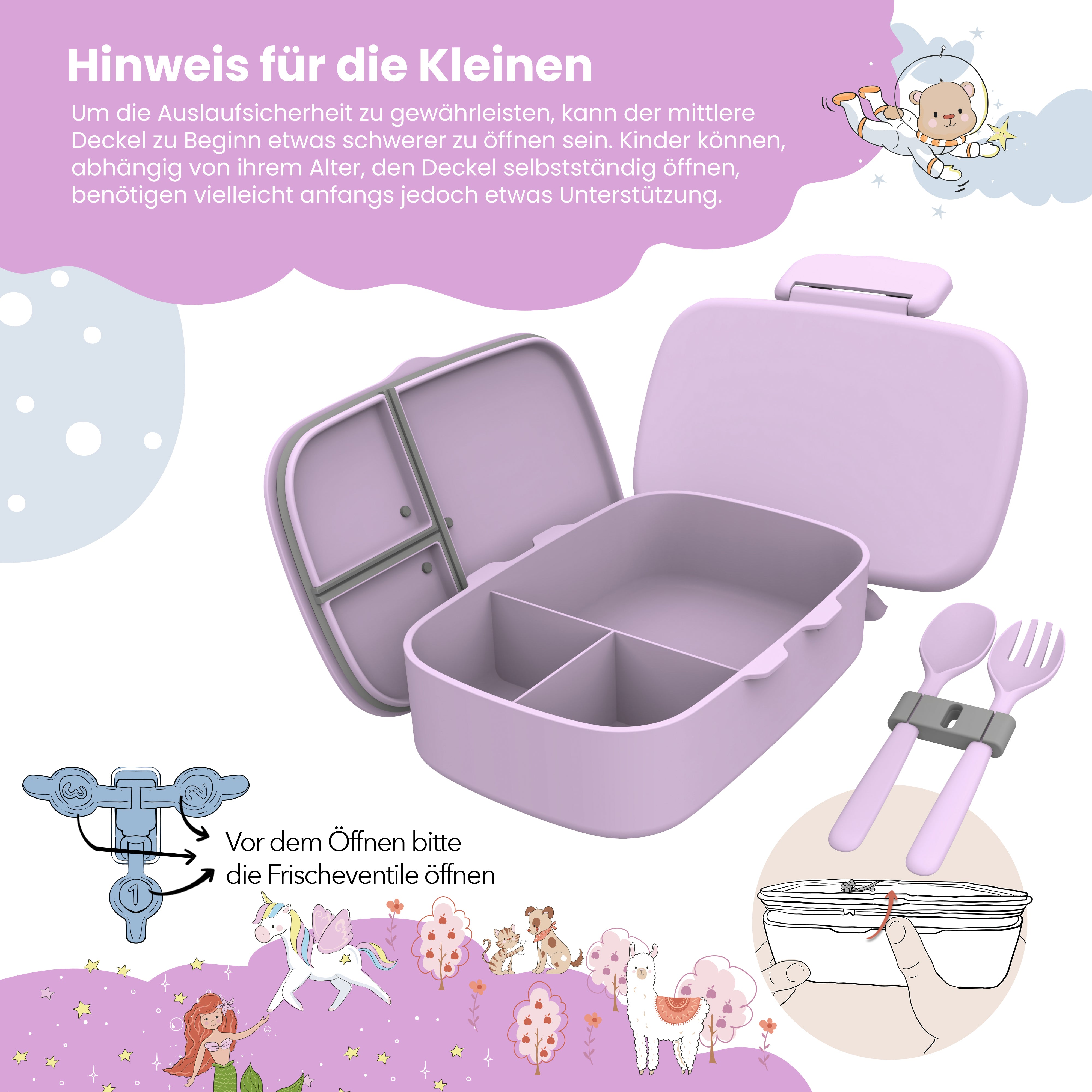 bearfoot-brotdosen-bento-brotdose-lila-mit-besteck-und-f-chern image 5