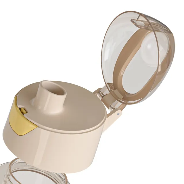 bearfoot-accessoires-ersatzdeckel-braun-trinkflasche-450ml image 1