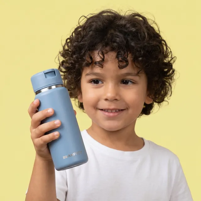 bearfoot-tiny-thermo-kinder-trinkflasche-edelstahl-blau-200-ml image 1