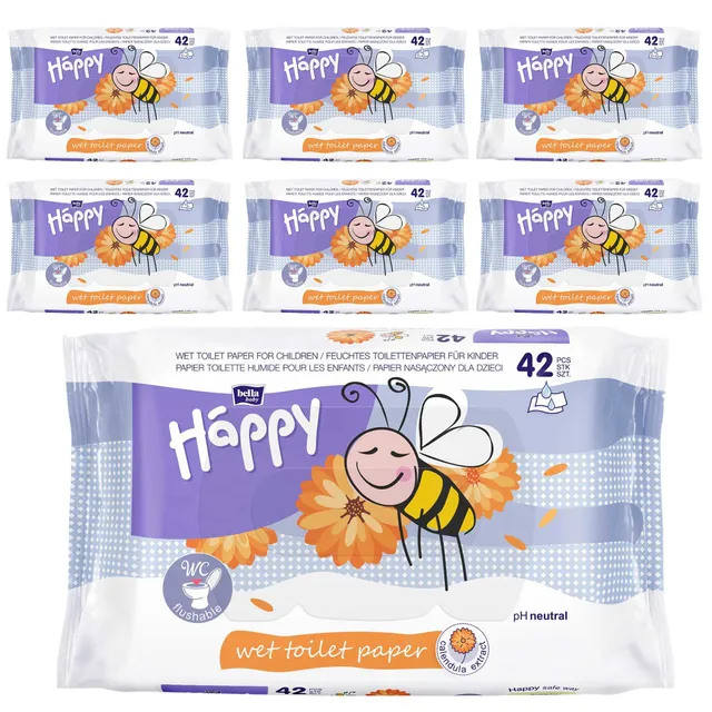 bella-baby-happy-feuchtes-toilettenpapier-calendula-294-st-ck-mild image 1
