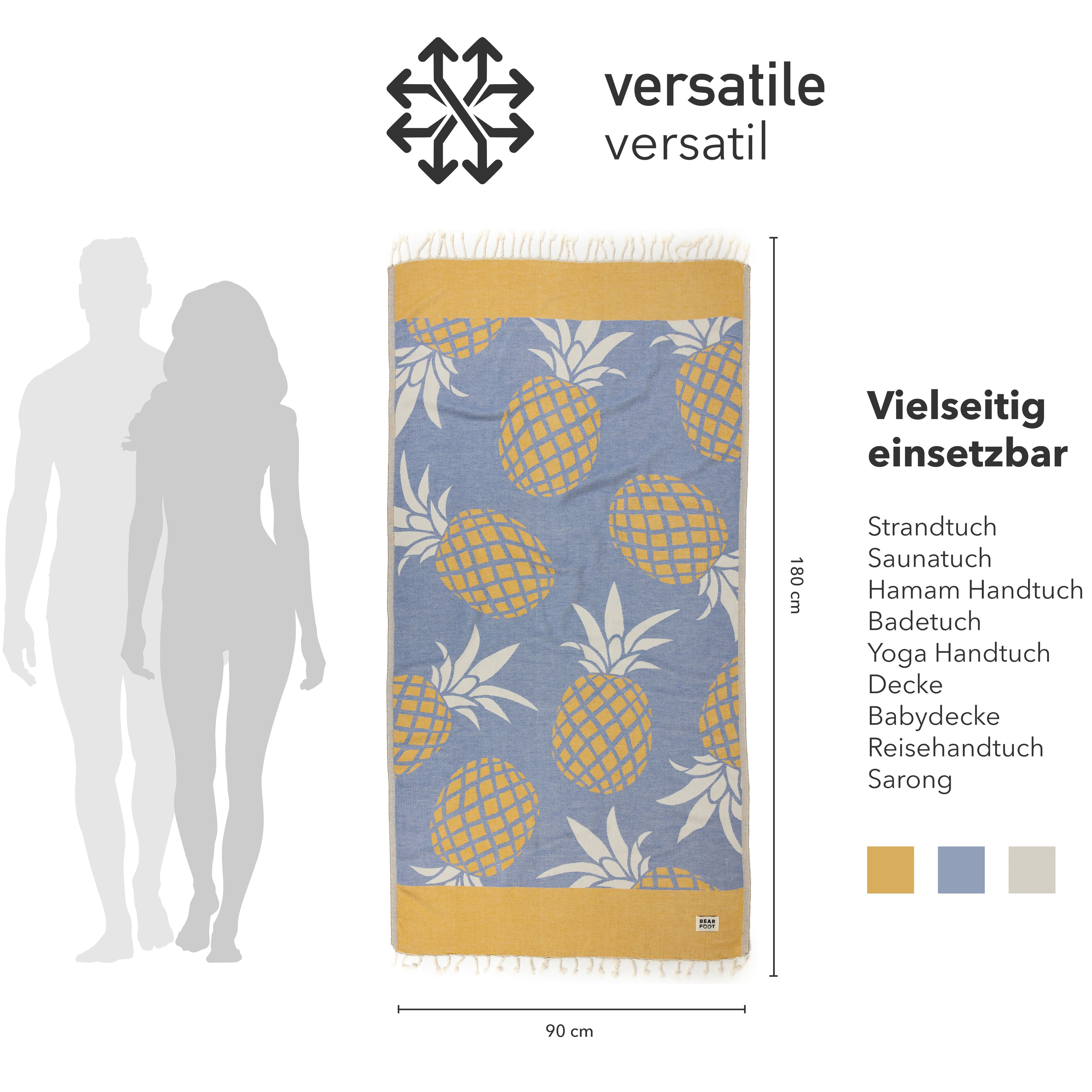 bearfoot-strandt-cher-pineapple-blue-baumwolle-hamamtuch image 3