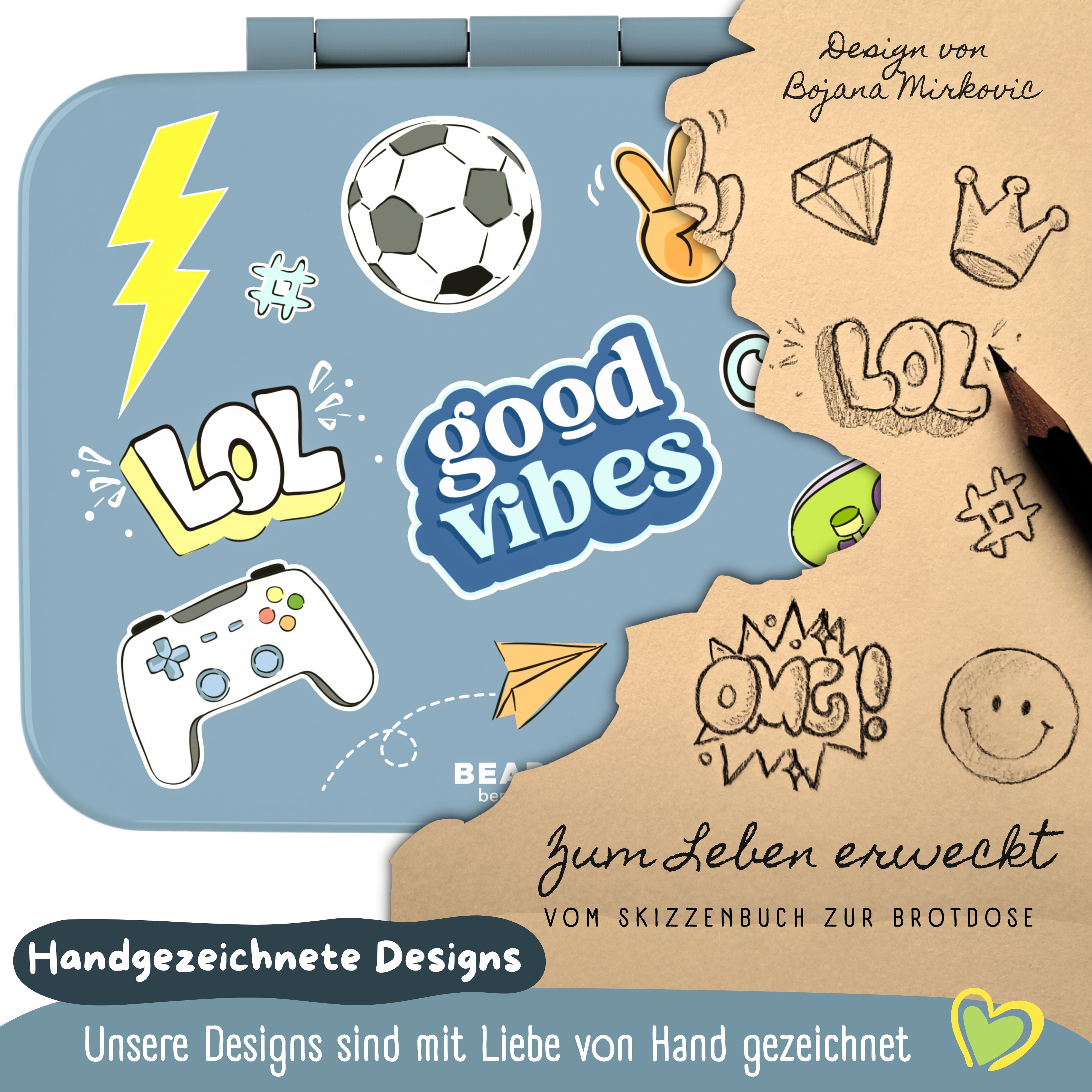 bearfoot-brotdose-sticker-blau-bento-650ml-auslaufsicher image 8