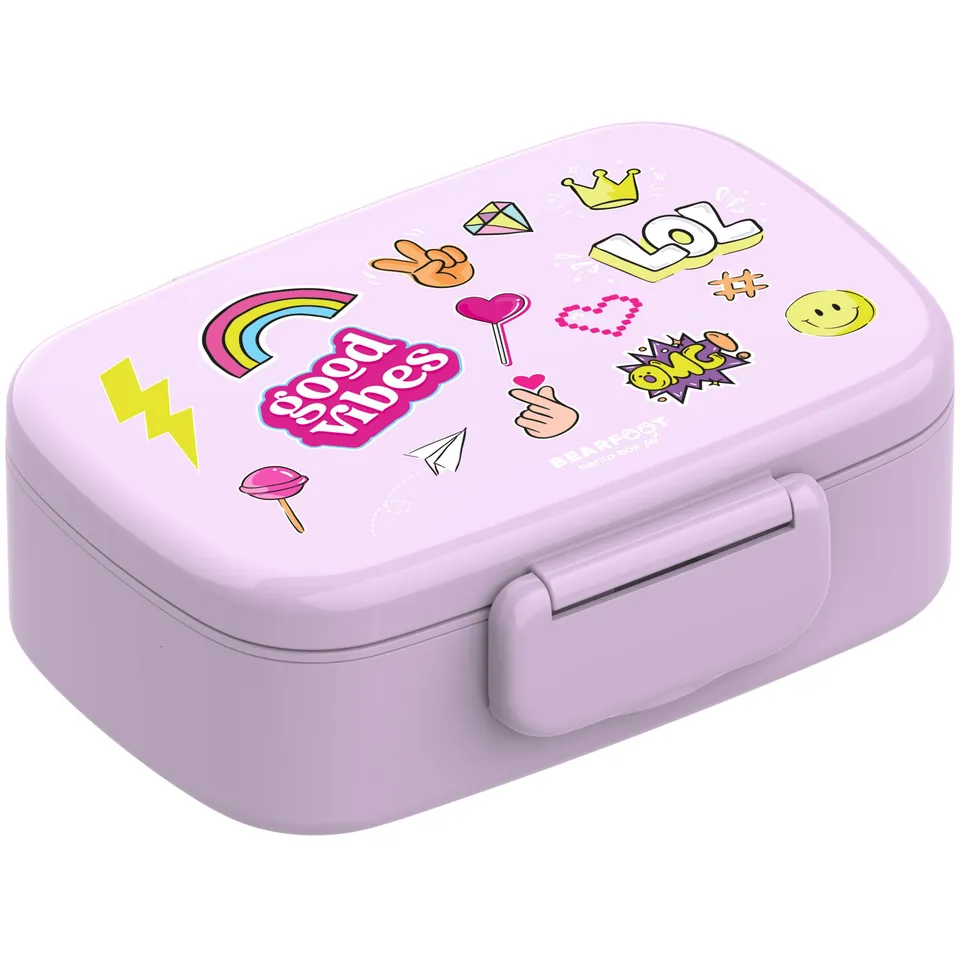 bearfoot-brotdose-kinder-bento-lila-brotdose-mit-f-chern-auslaufsicher image 1
