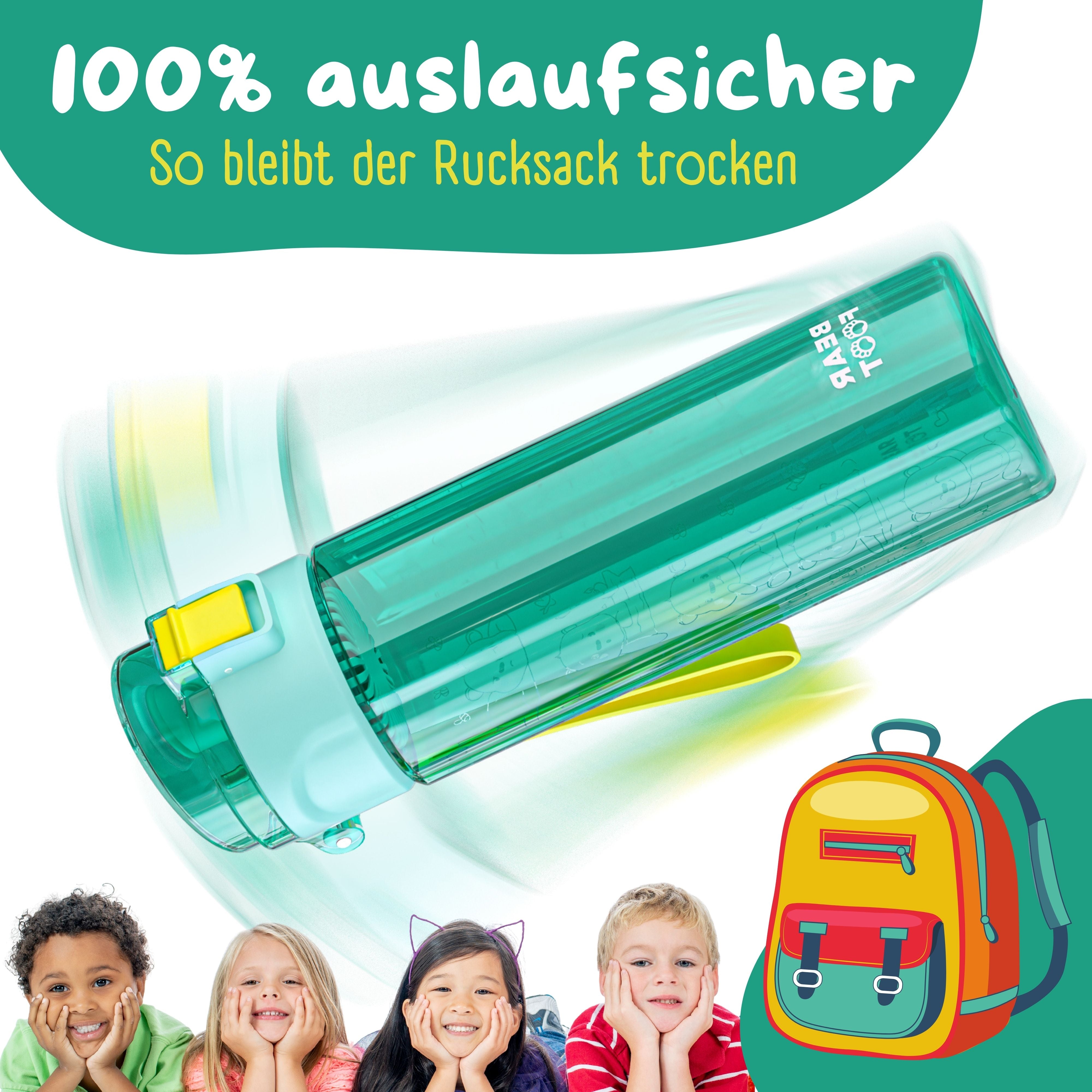 bearfoot-trinkflaschen-logo-mint-kinderflasche-500ml-bpa-frei image 7