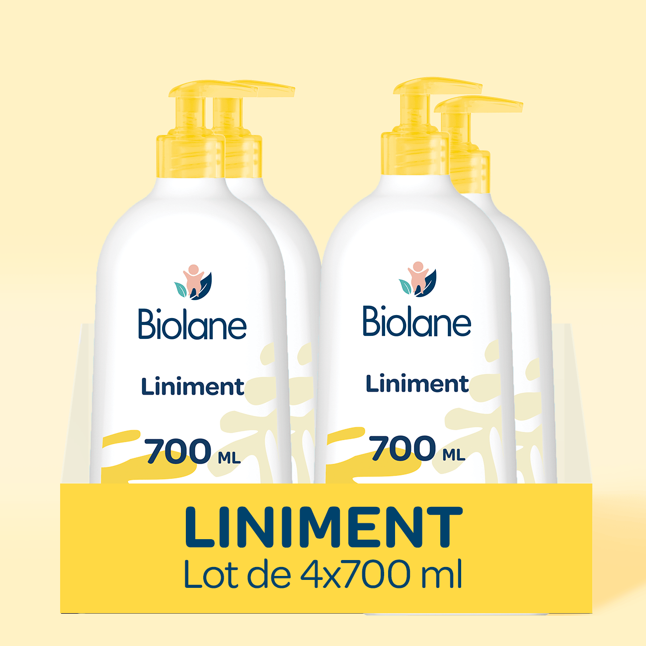 biolane-liniment-ol-o-calcaire-baby-4er-pack-olive image 1