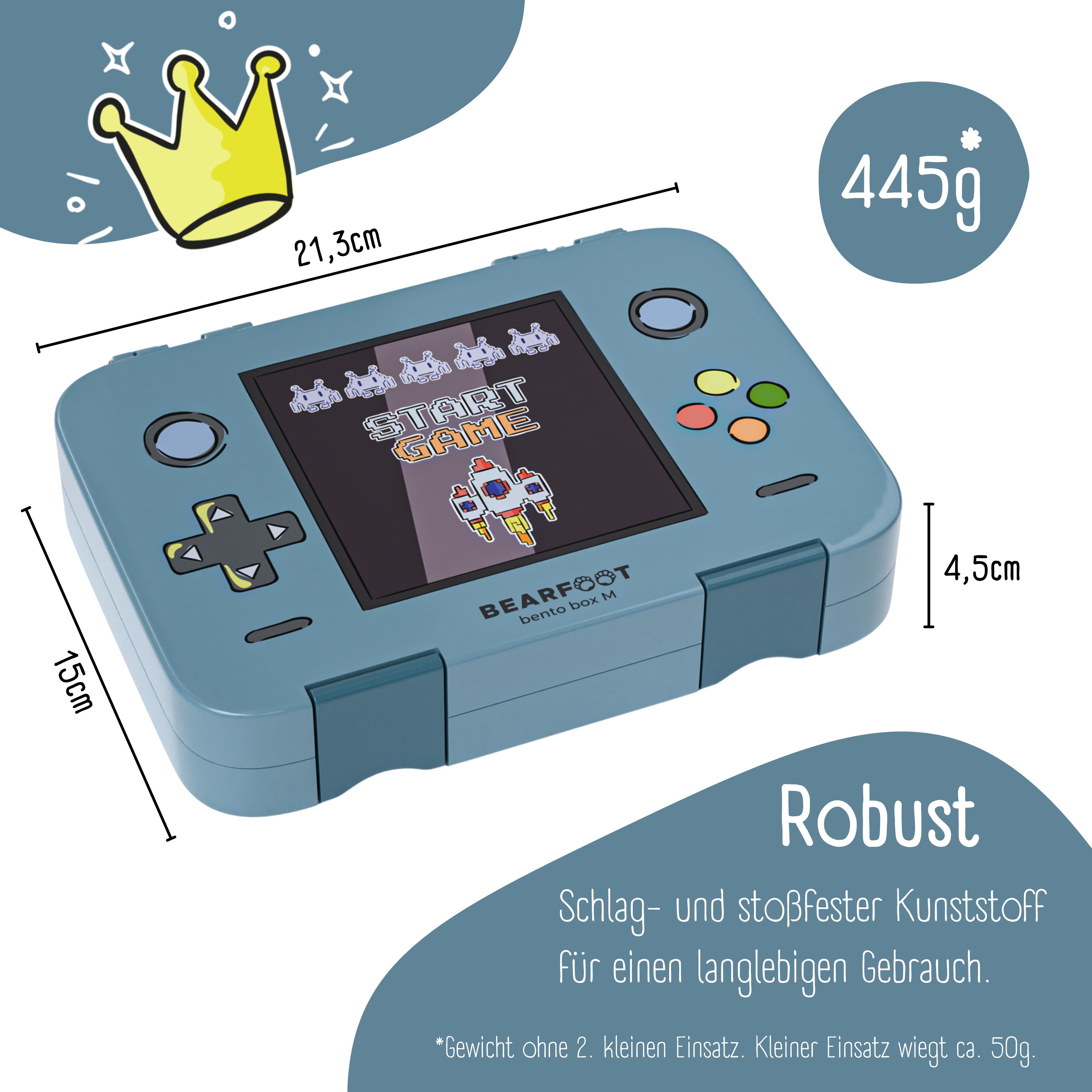 bearfoot-brotdose-game-bento-lunchbox-mit-f-chern-blau image 7
