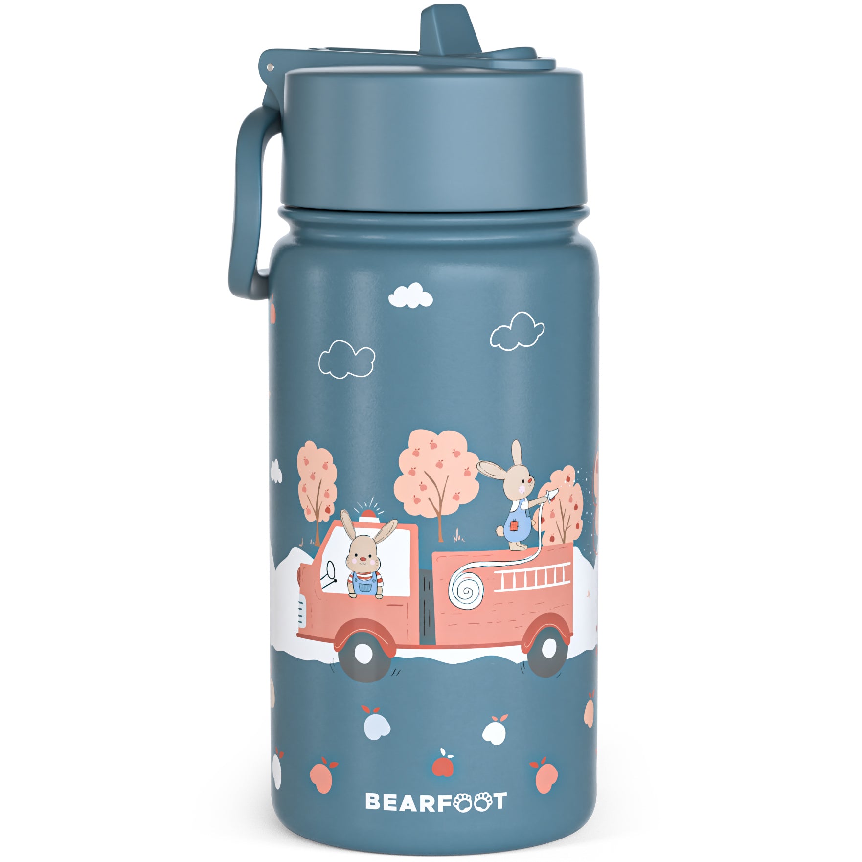bearfoot-isolierflaschen-trinkflasche-edelstahl-feuerwehr-400-ml image 2