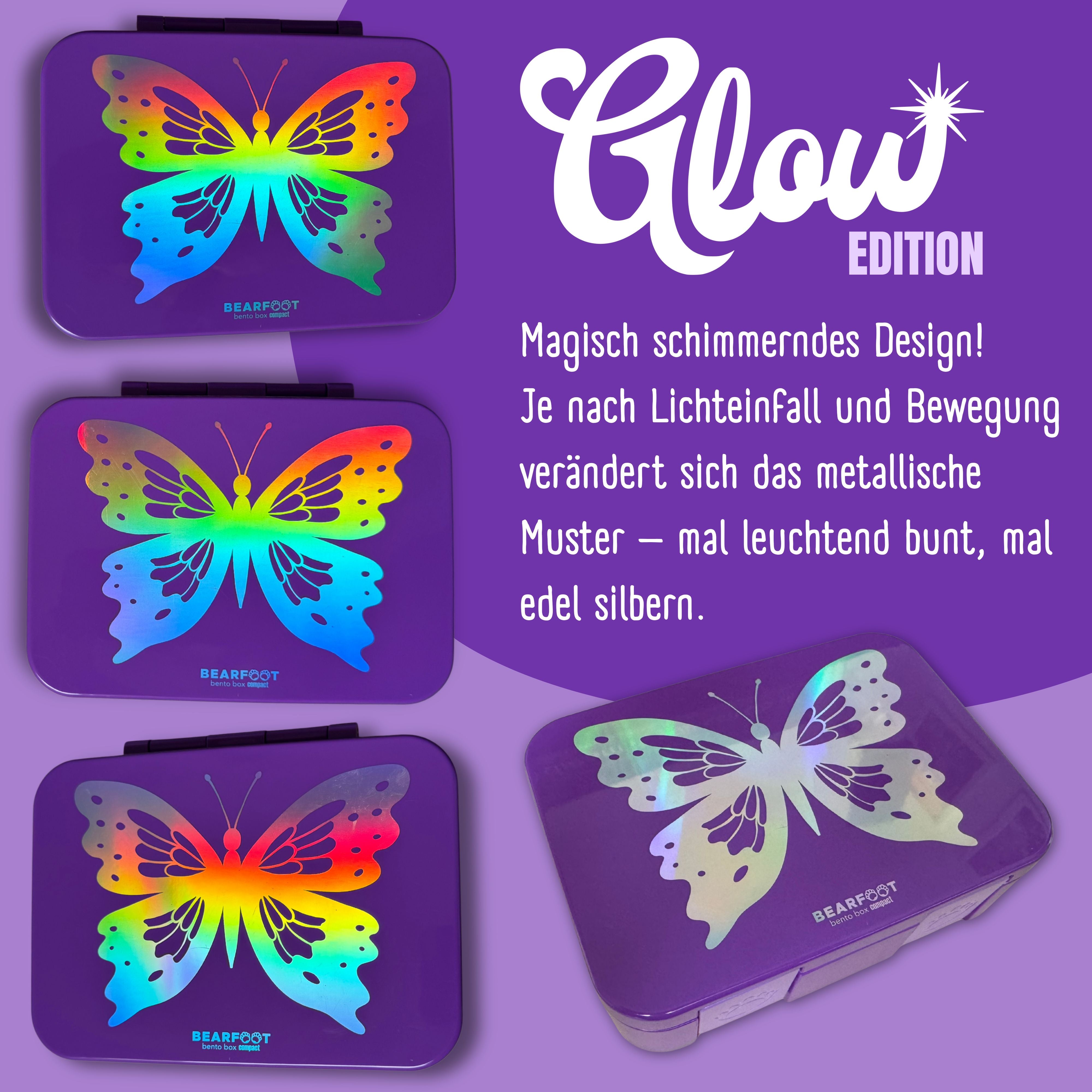 bearfoot-brotdose-mit-f-chern-schmetterling-glow-650-ml-auslaufsicher image 3