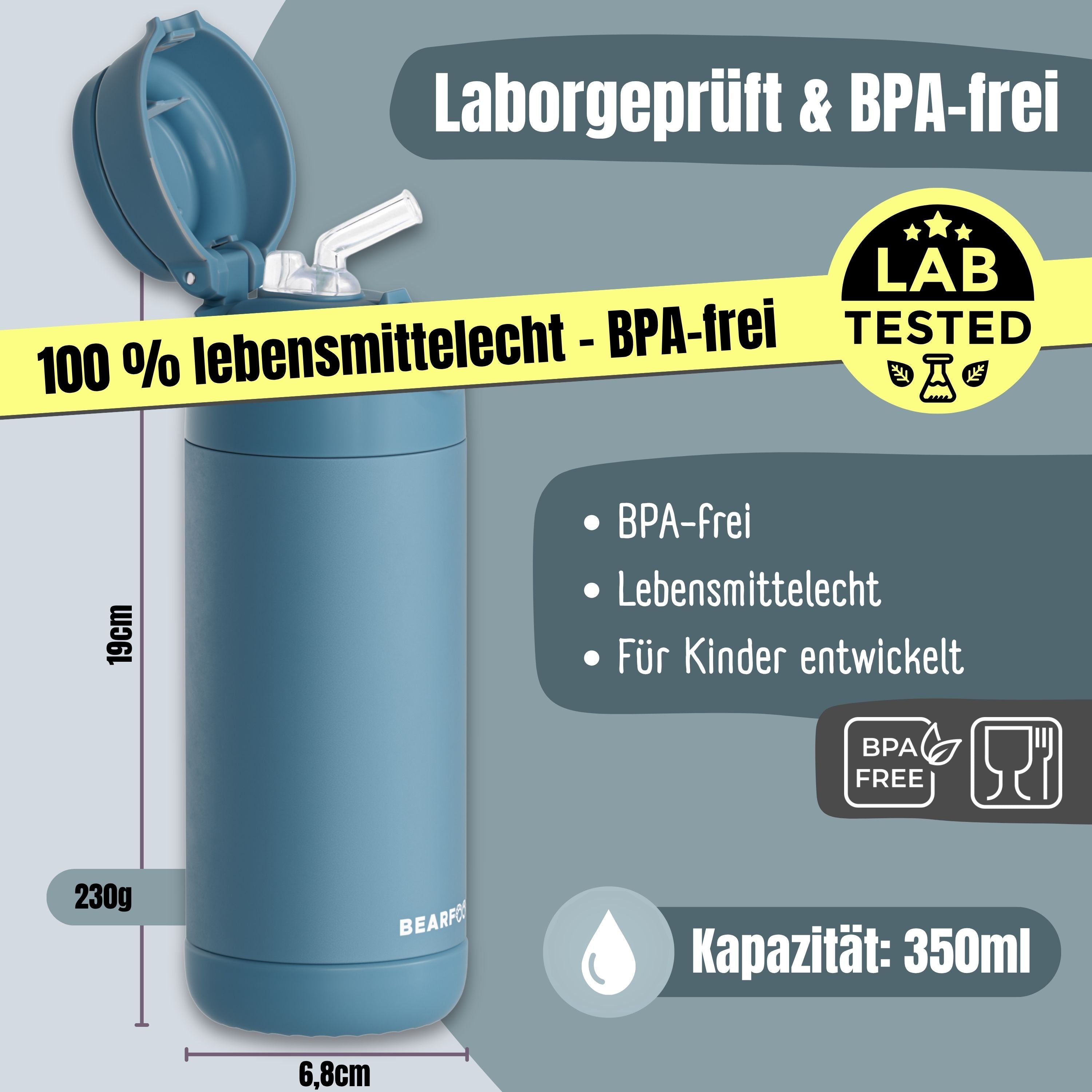 bearfoot-isolierflaschen-thermo-trinkflasche-blau-350ml-strohhalm image 4
