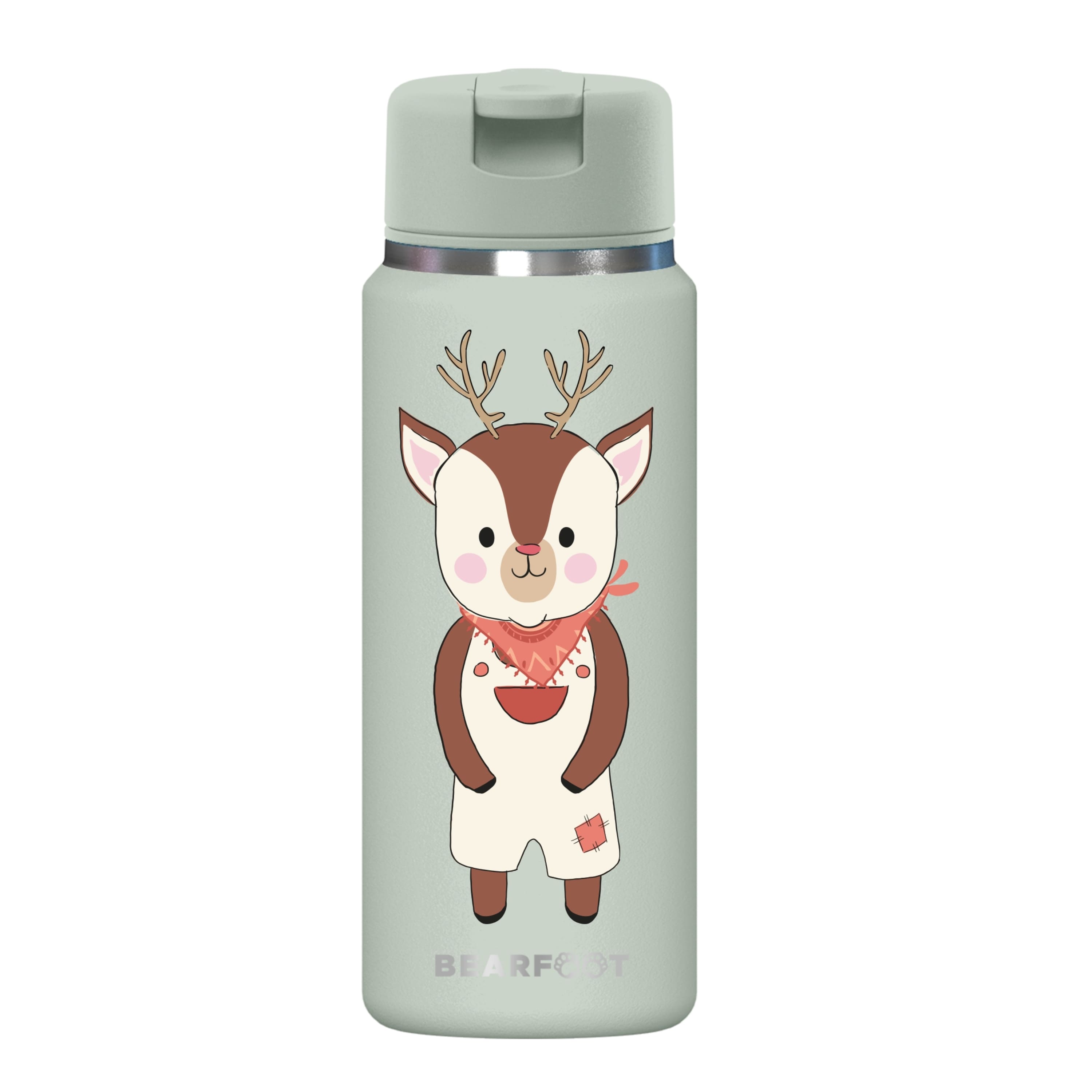 bearfoot-tiny-thermo-kinderflasche-edelstahl-reh-200ml image 3