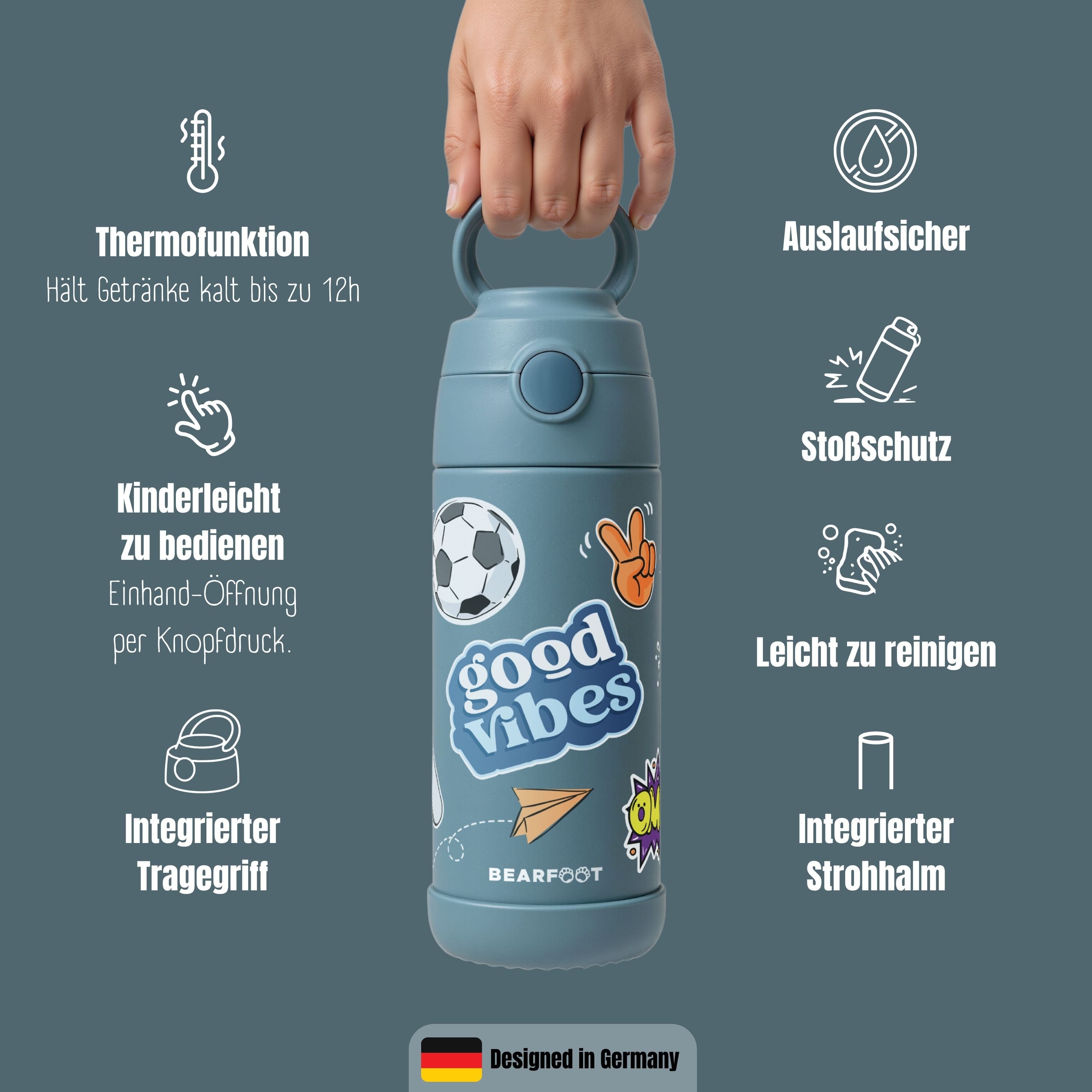 bearfoot-thermo-trinkflasche-edelstahl-sticker-blau-350ml-kalt image 7