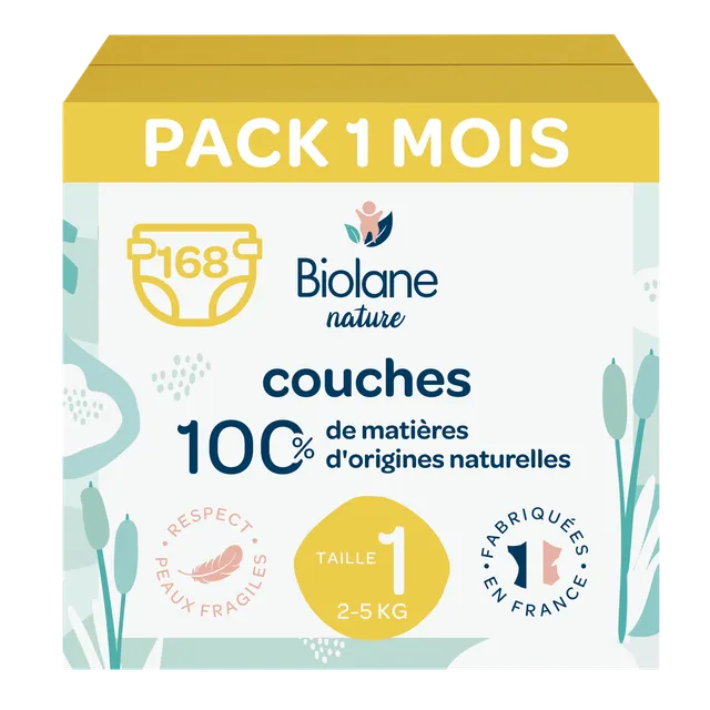 biolane-nature-babywindeln-monatspack-gr-4-9-kg image 1