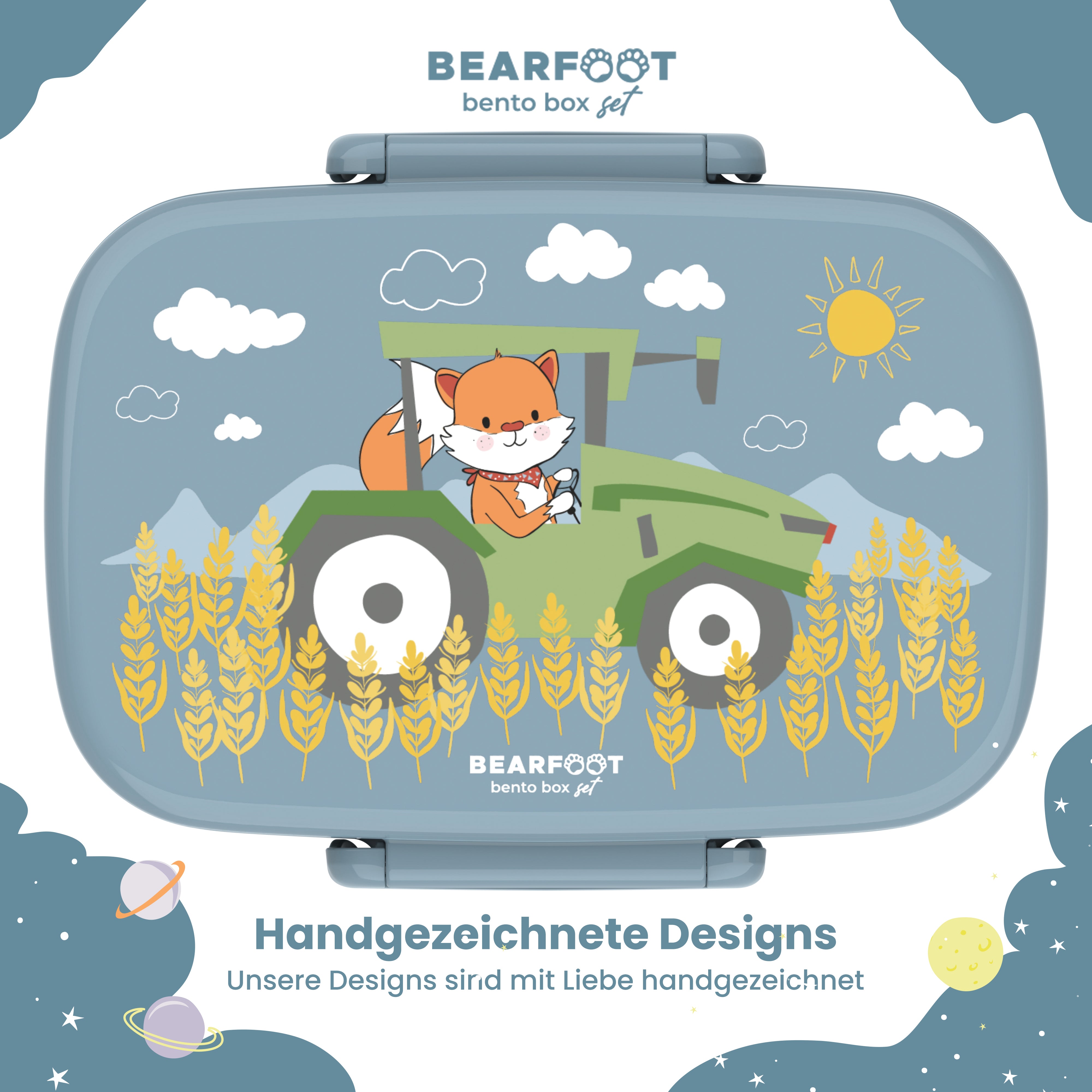 bearfoot-brotdosen-traktor-bento-box-blau-auslaufsicher-f-cher image 2