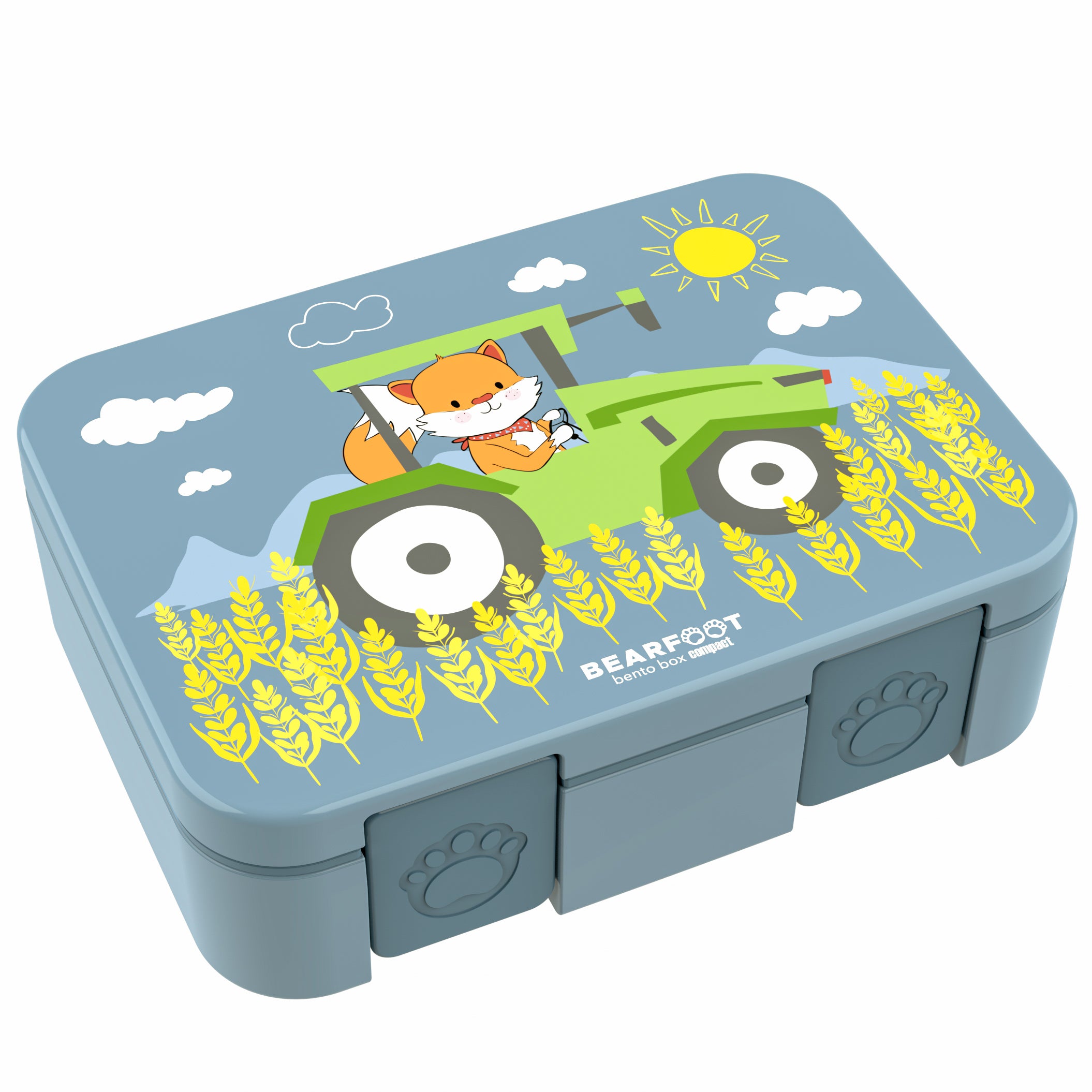bearfoot-brotdosen-bento-brotdose-traktor-650-ml-mit-f-chern image 2