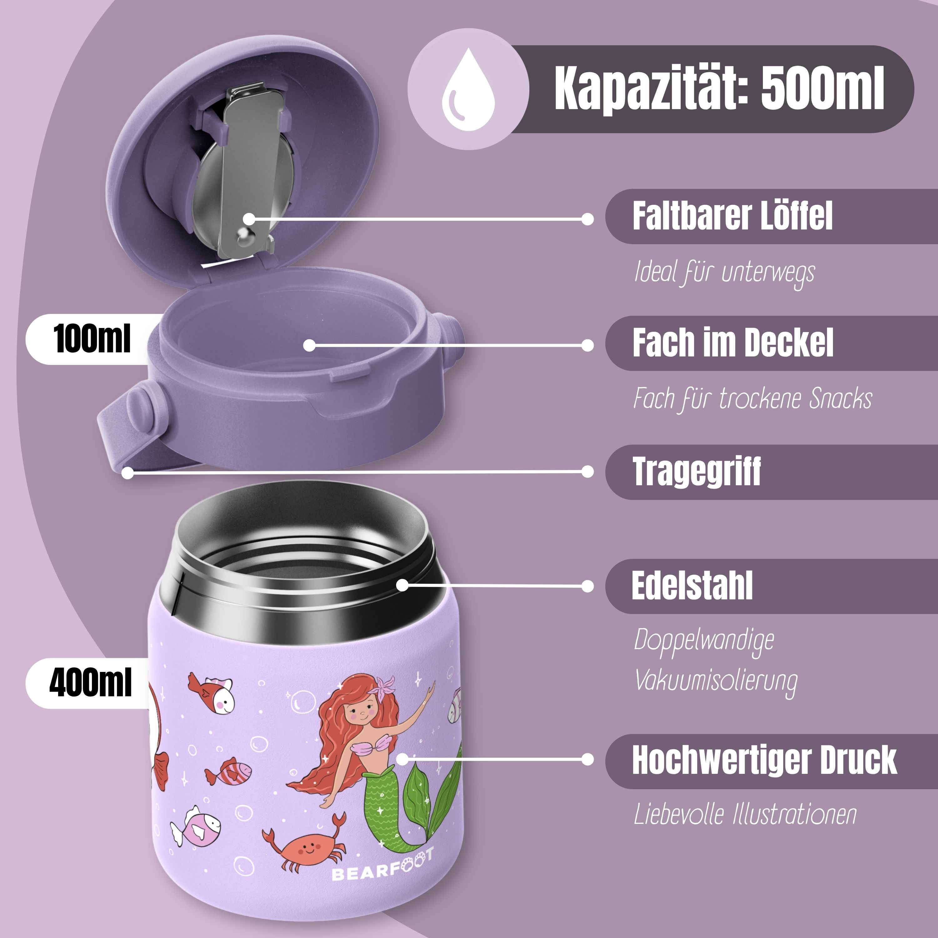 bearfoot-thermobeh-lter-meerjungfrau-lila-500-ml-mit-l-ffel image 6