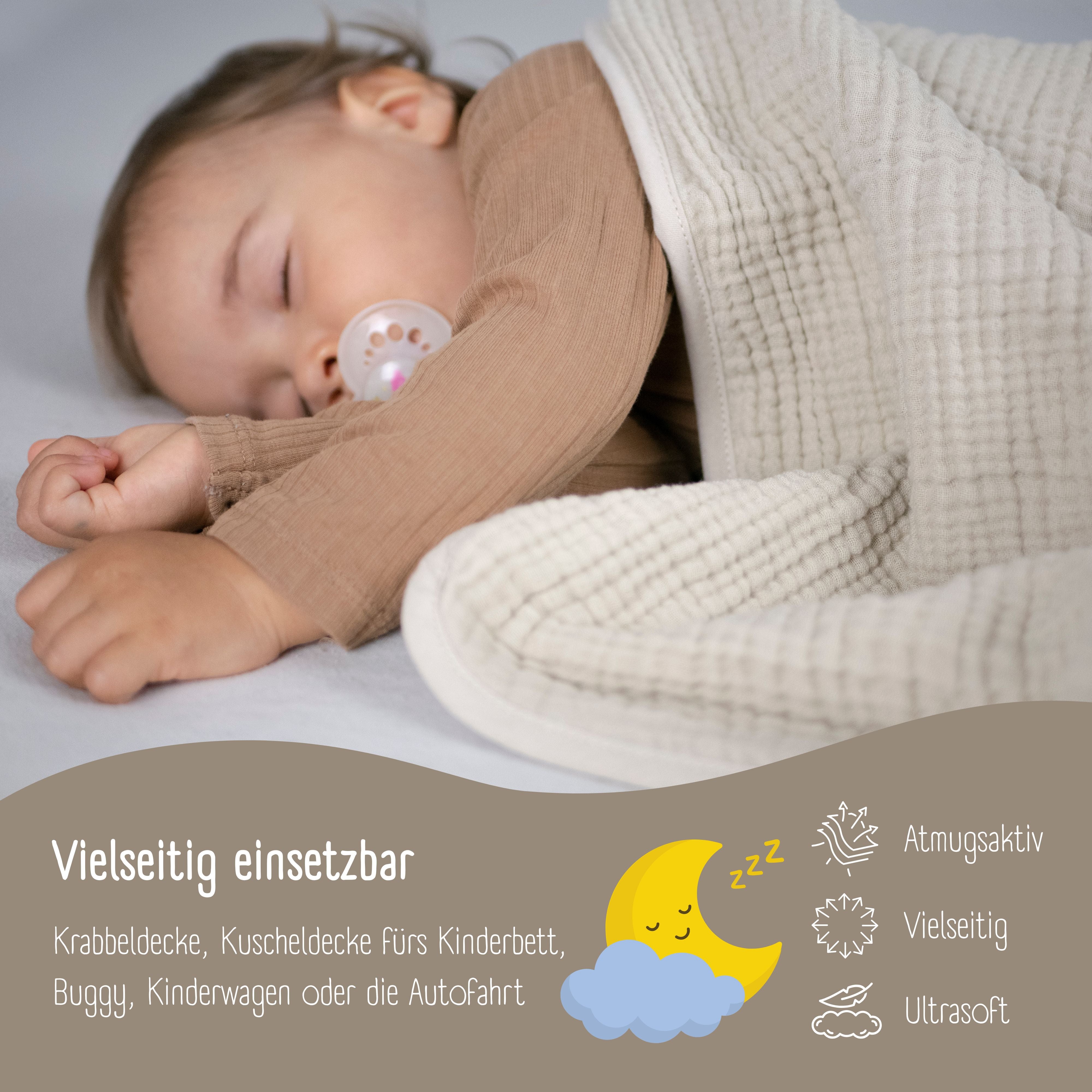 bearfoot-babydecken-musselin-fleecedecke-braun-babydecke image 6