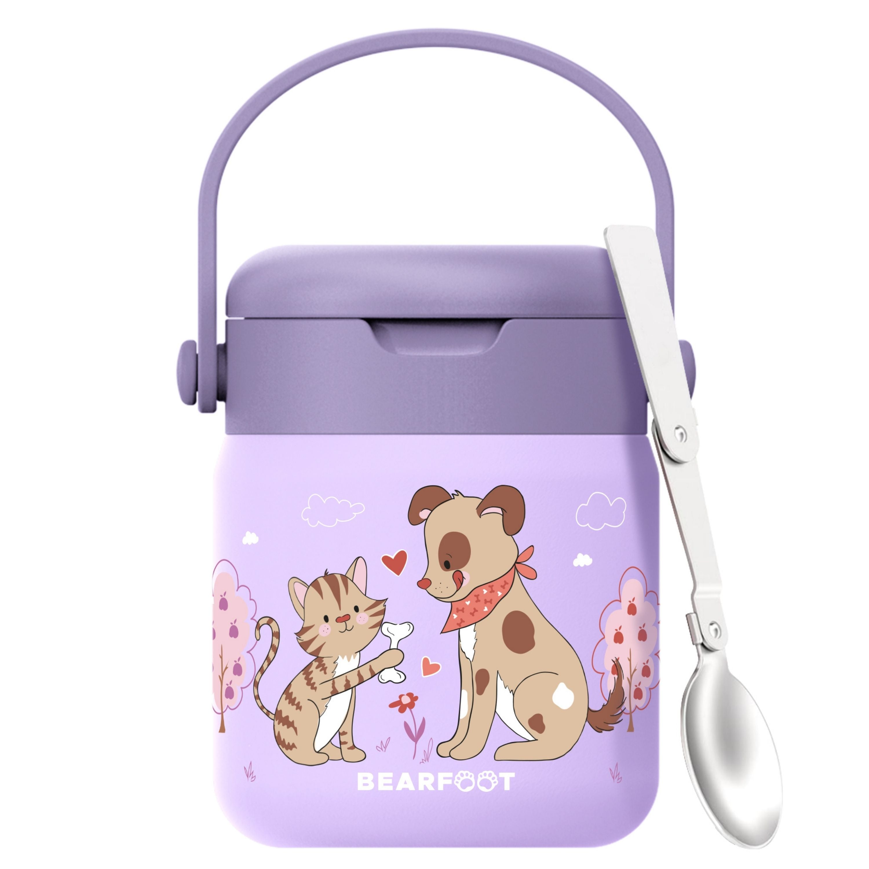 bearfoot-thermobeh-lter-kinder-edelstahl-500ml-hund-katze image 3