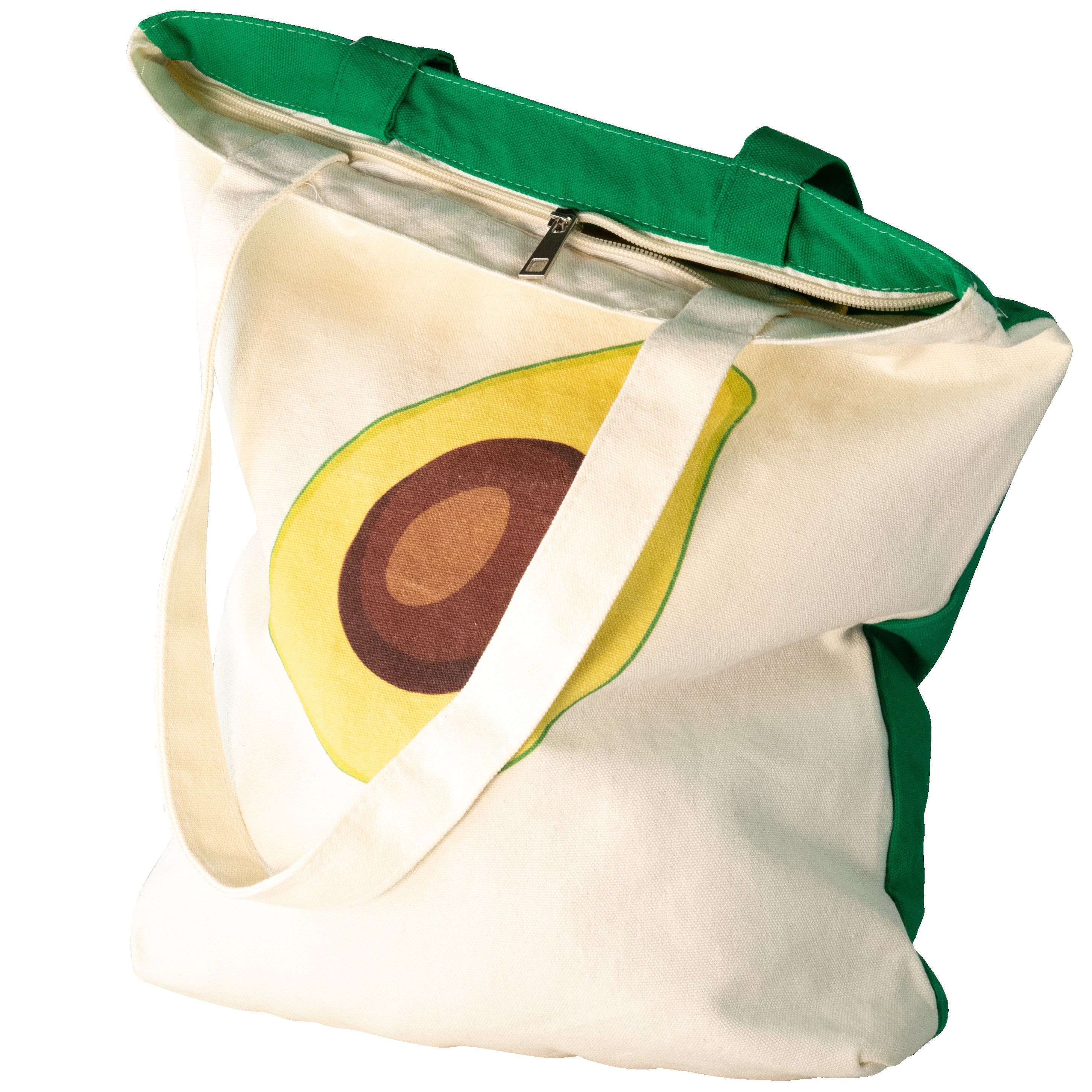 bearfoot-jutebeutel-avocado-canvas-einkaufstasche-mit-rei-verschluss-xxl image 7