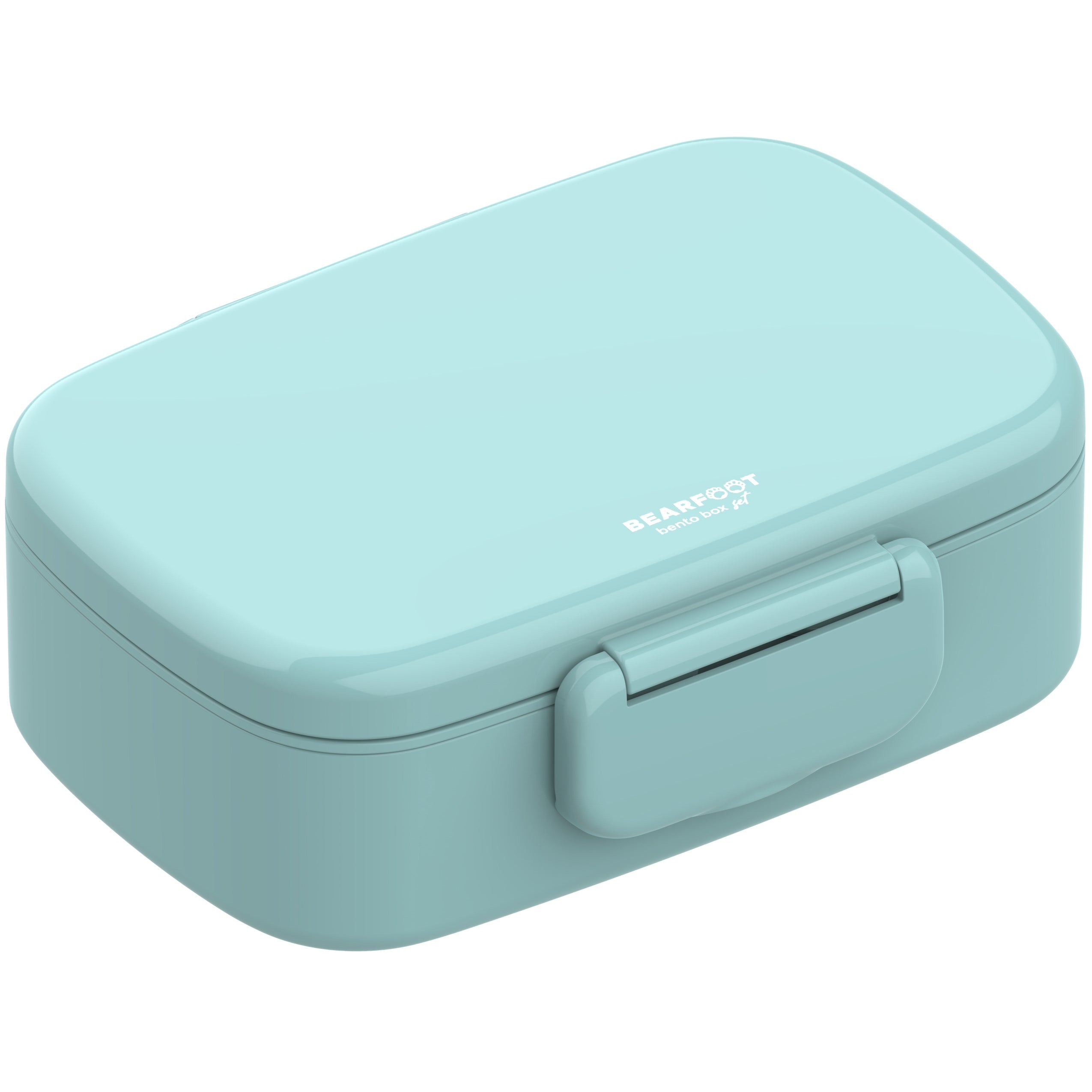 bearfoot-brotdose-kinder-bento-box-mit-f-chern-mint-mit-besteck image 1
