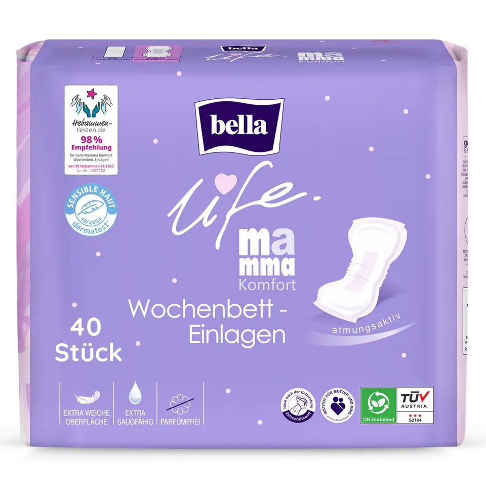 bella-baby-happy-life-mamma-wochenbett-einlagen-4x10-parf-mfrei image 1
