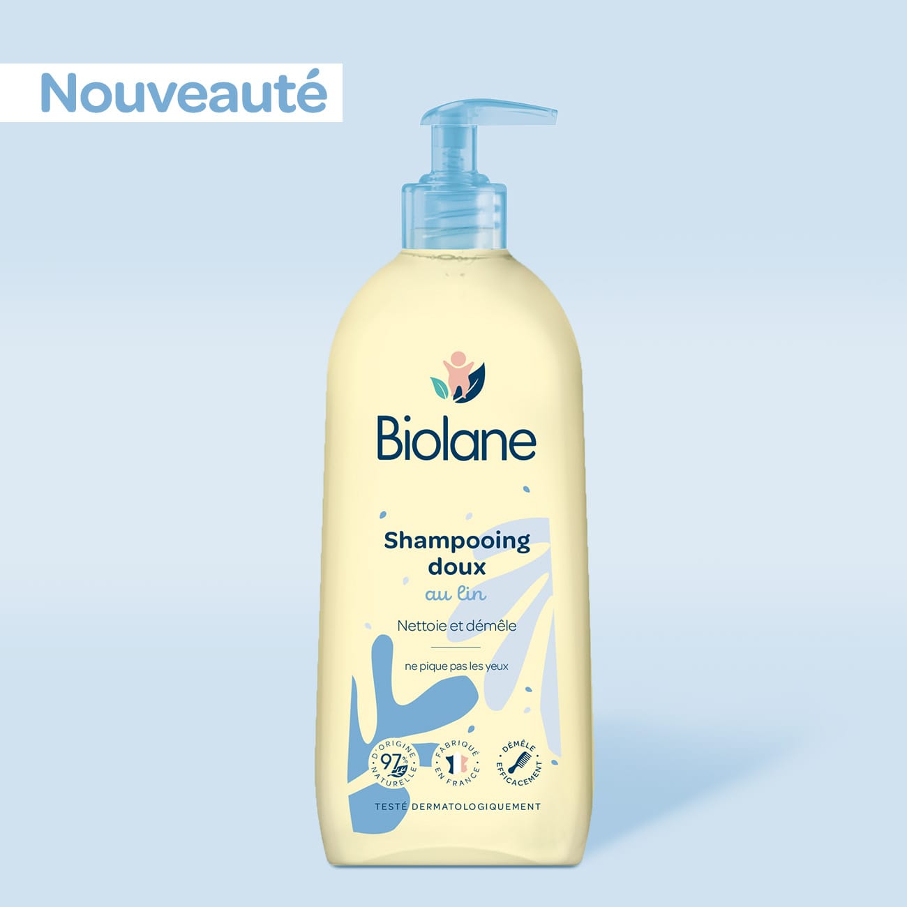 biolane-shampooing-doux-babyshampoo-350-ml-mild image 1