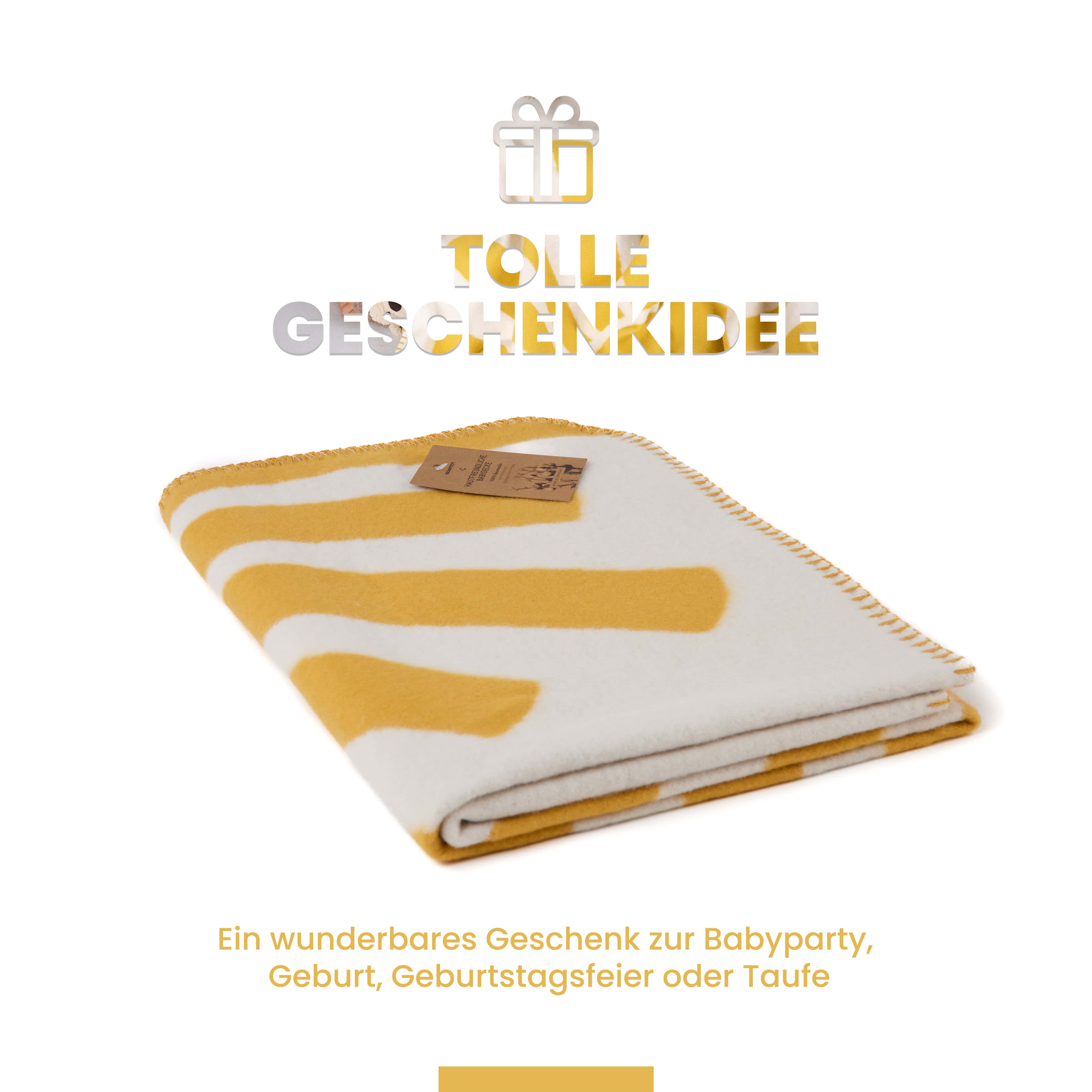 bearfoot-babydecken-sonne-bio-babydecke-100x75-gelb image 7