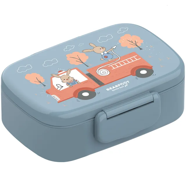 bearfoot-brotdose-kinder-feuerwehr-mit-f-chern-auslaufsicher-set image 1