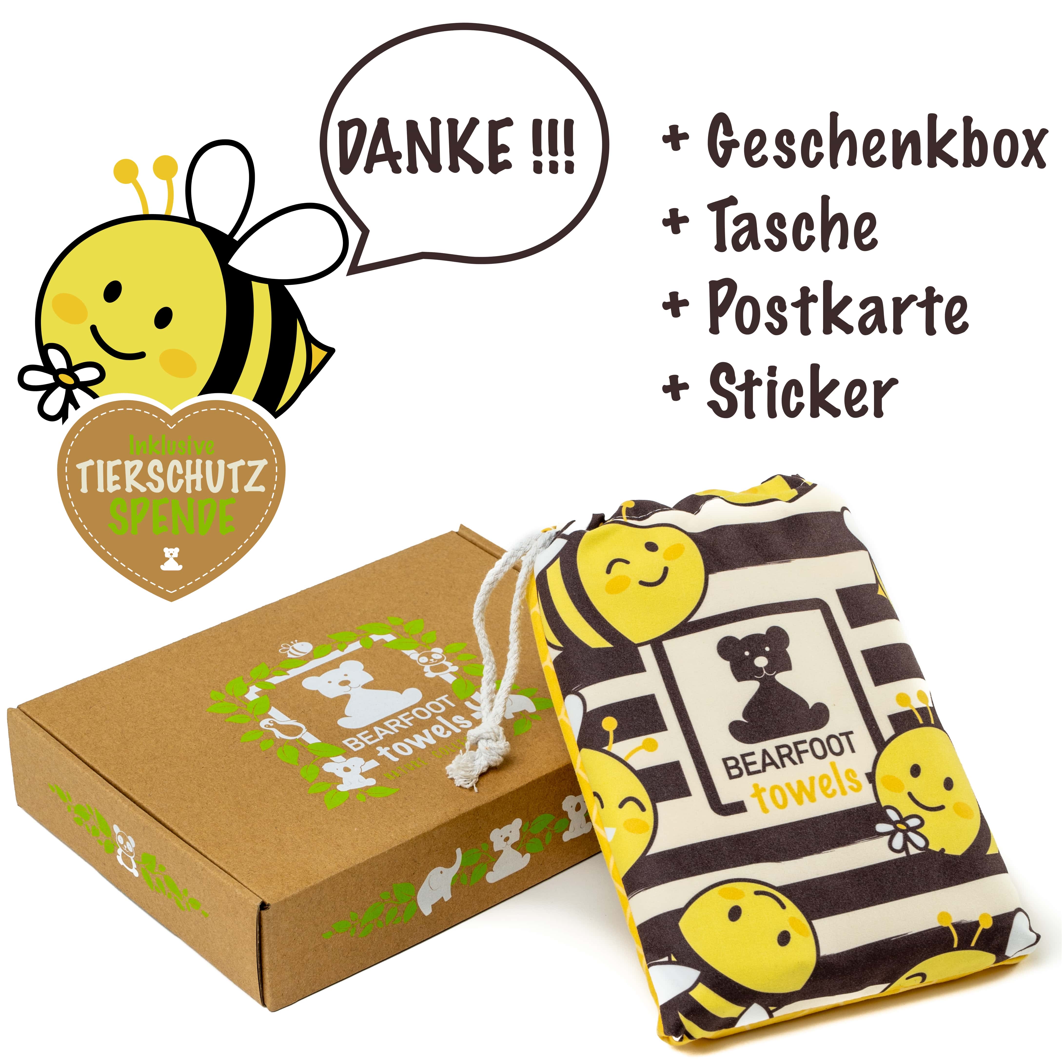 bearfoot-bienen-strandtuch-mikrofaser-160x80-cm-schnelltrocknend image 3