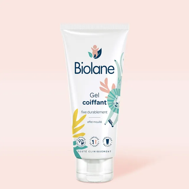 biolane-gel-coiffant-baby-haargel-100-ml-wet-look image 1