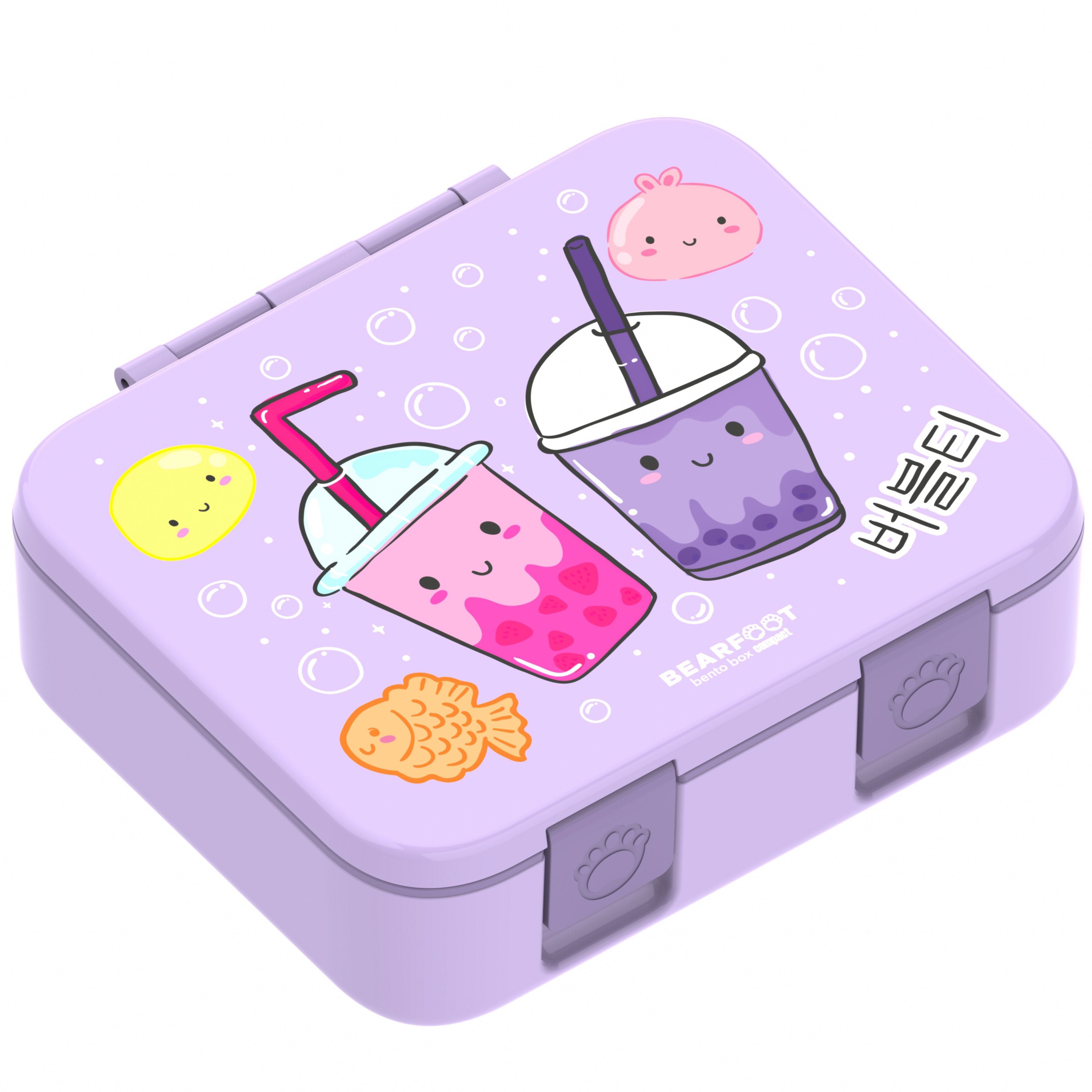 bearfoot-brotdosen-bento-box-compact-bubbletea-lila-1000-ml image 2
