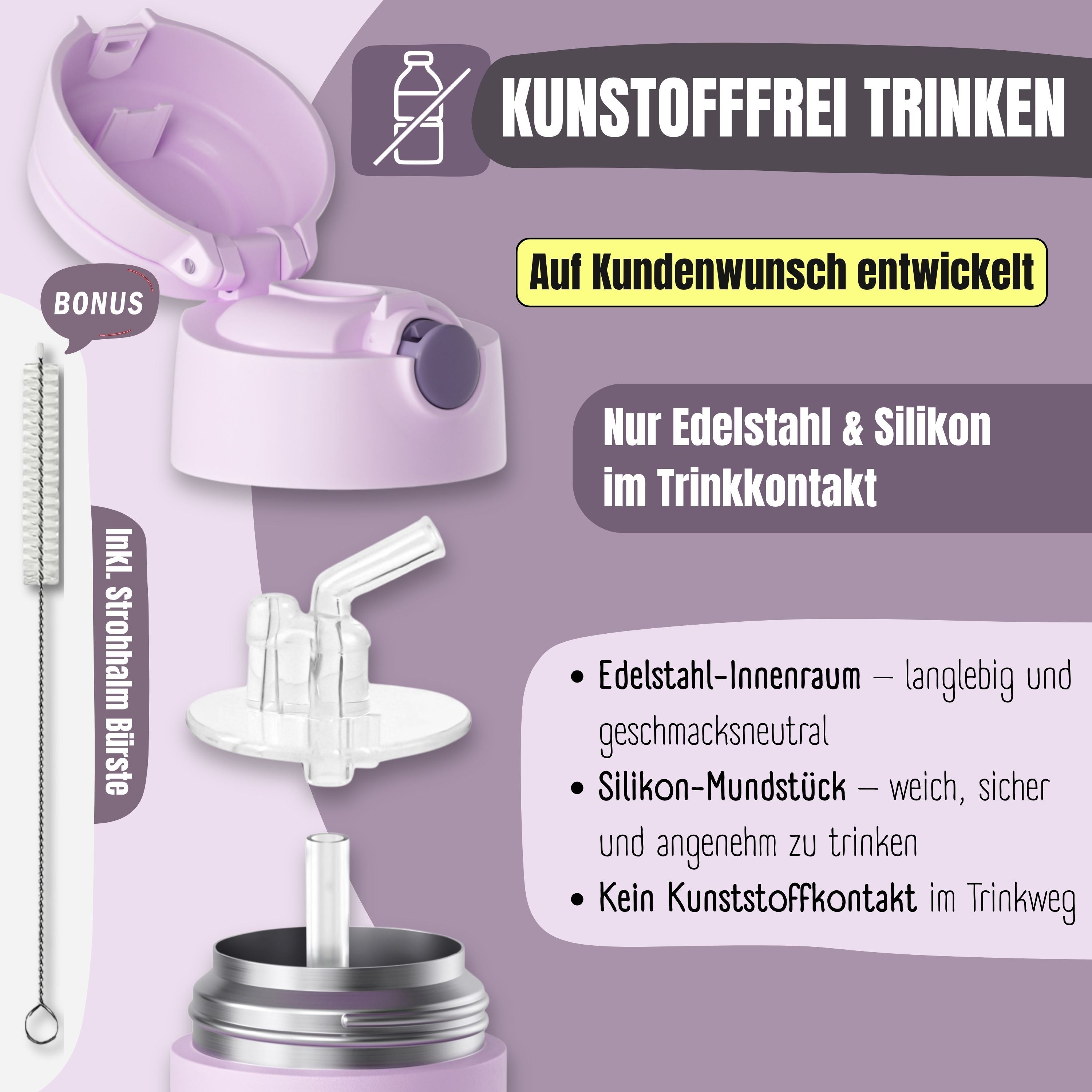 bearfoot-isolierflasche-thermo-trinkflasche-sticker-lila-350-ml image 7