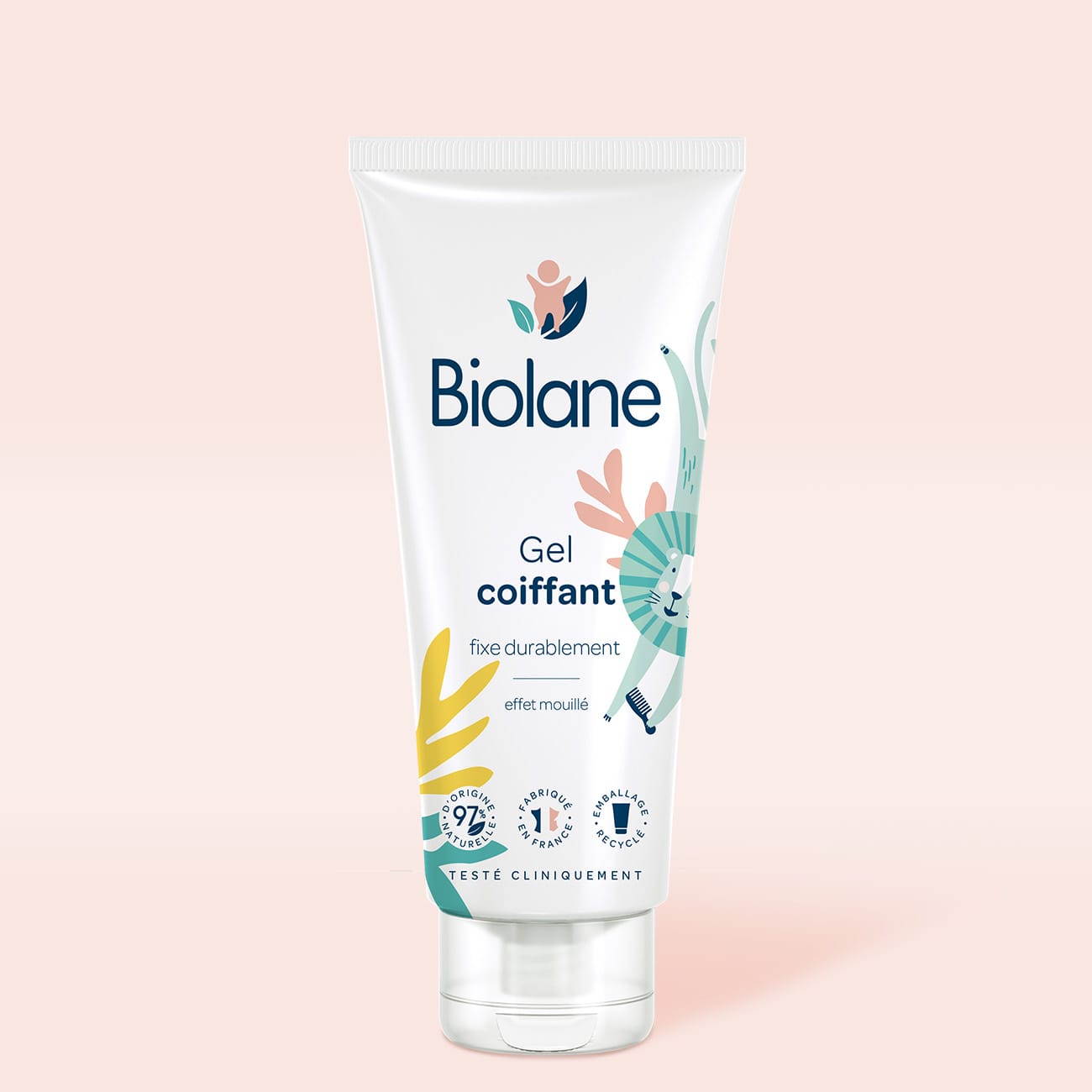 biolane-gel-coiffant-baby-haargel-100-ml-wet-look image 1