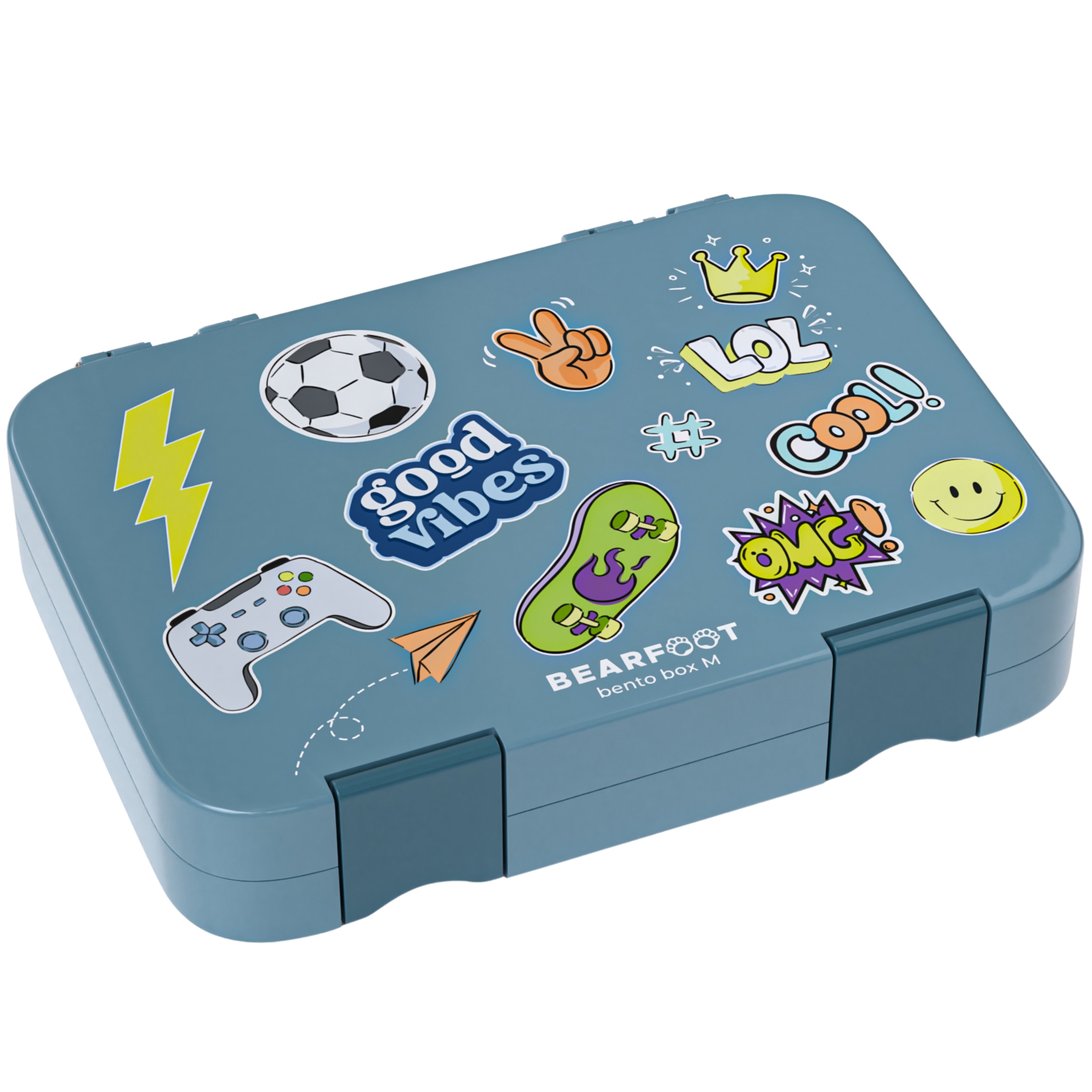 bearfoot-brotdosen-sticker-blau-kinder-brotdose-mit-f-chern image 1