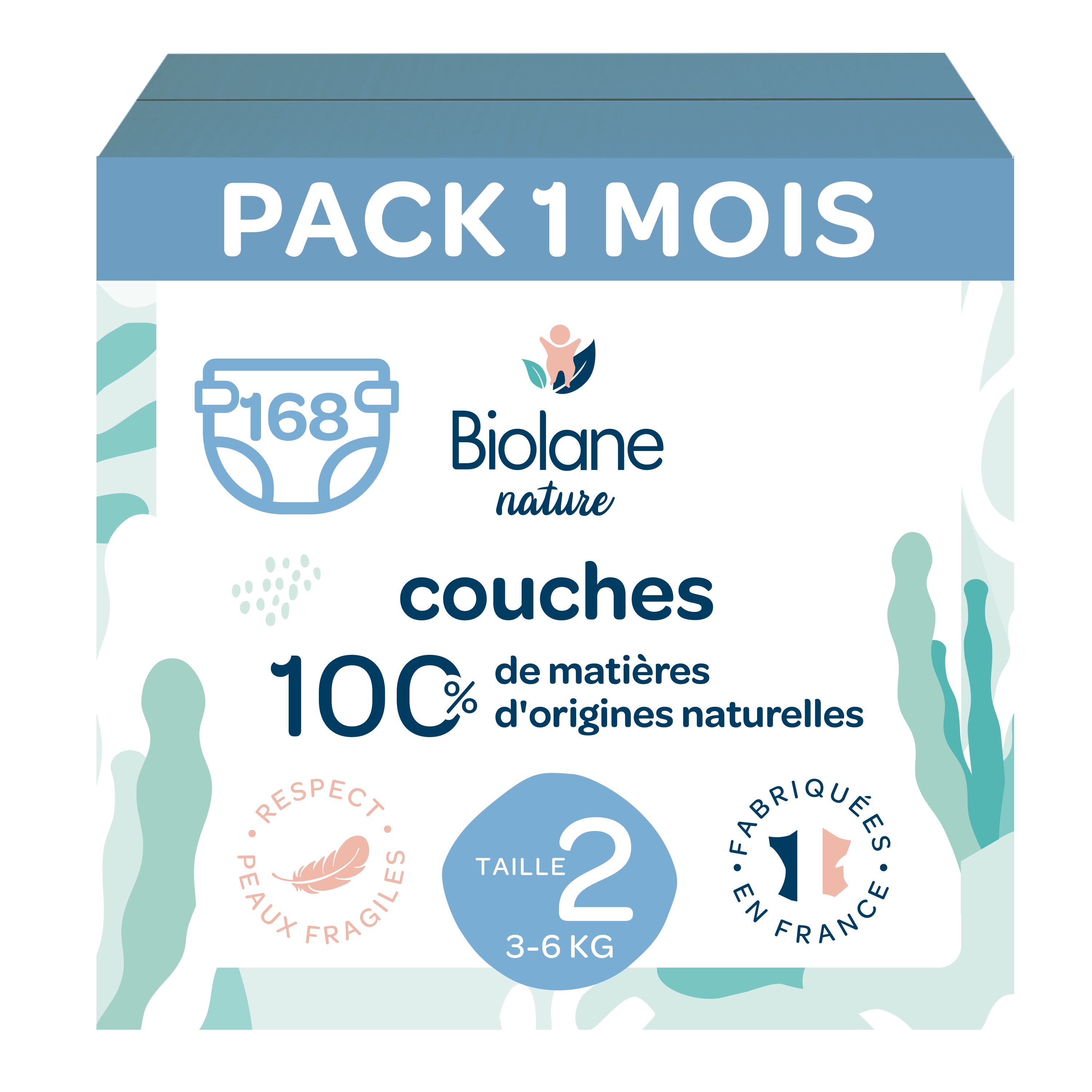 biolane-nature-babywindeln-monatspack-gr-4-9-kg image 2