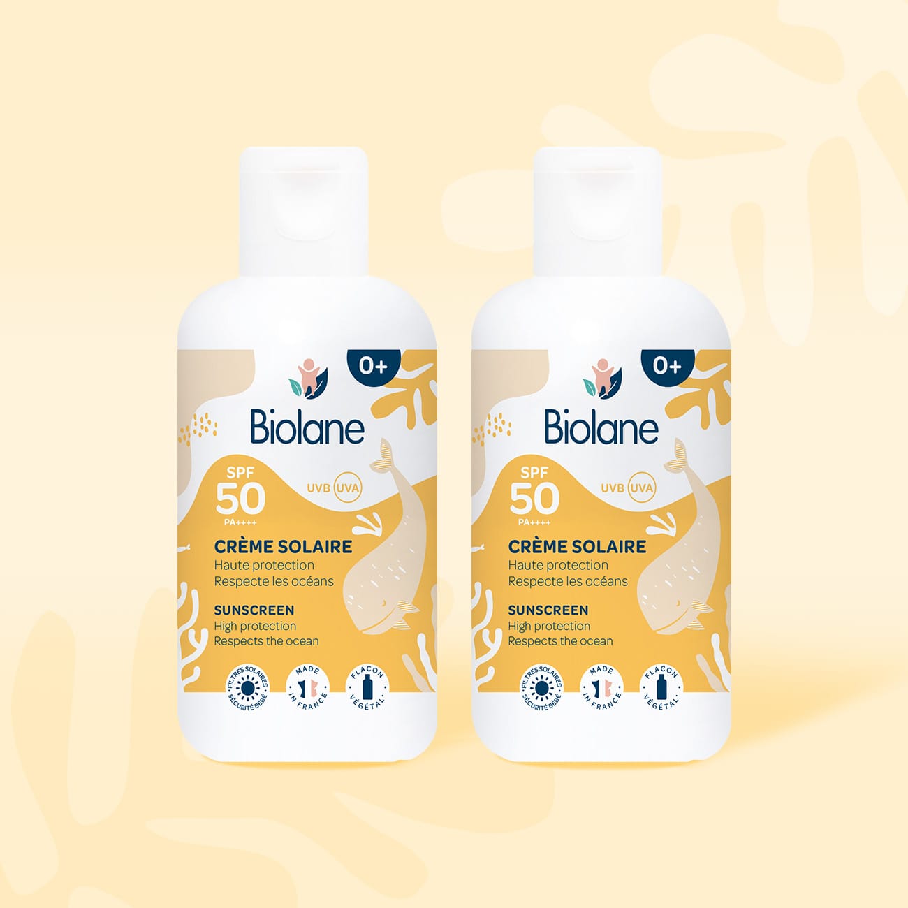 biolane-le-solaire-sonnencreme-spf50-2x-125-ml-f-r-babyhaut image 1