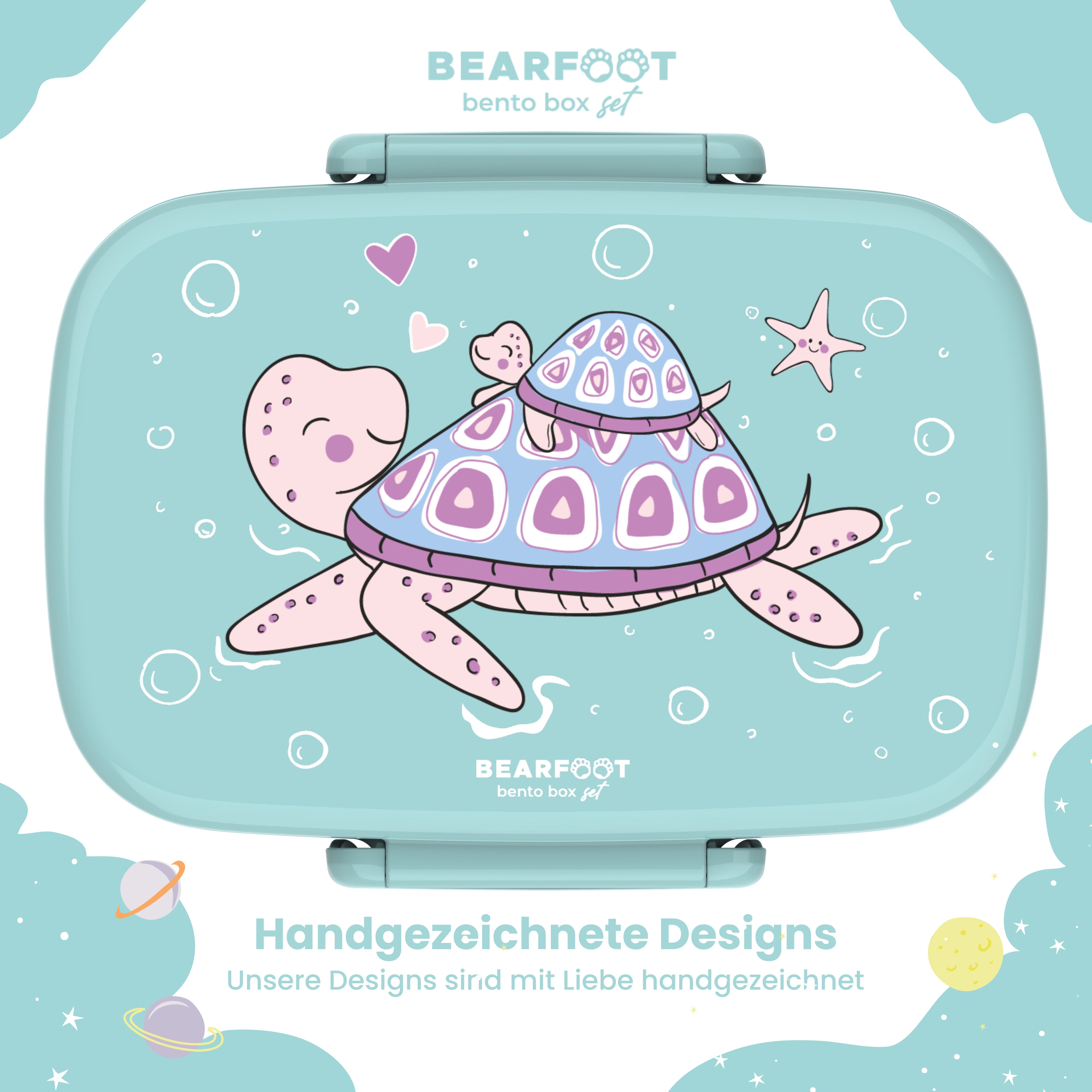 bearfoot-brotdosen-schildkr-te-brotdose-mit-f-chern-auslaufsicher image 2