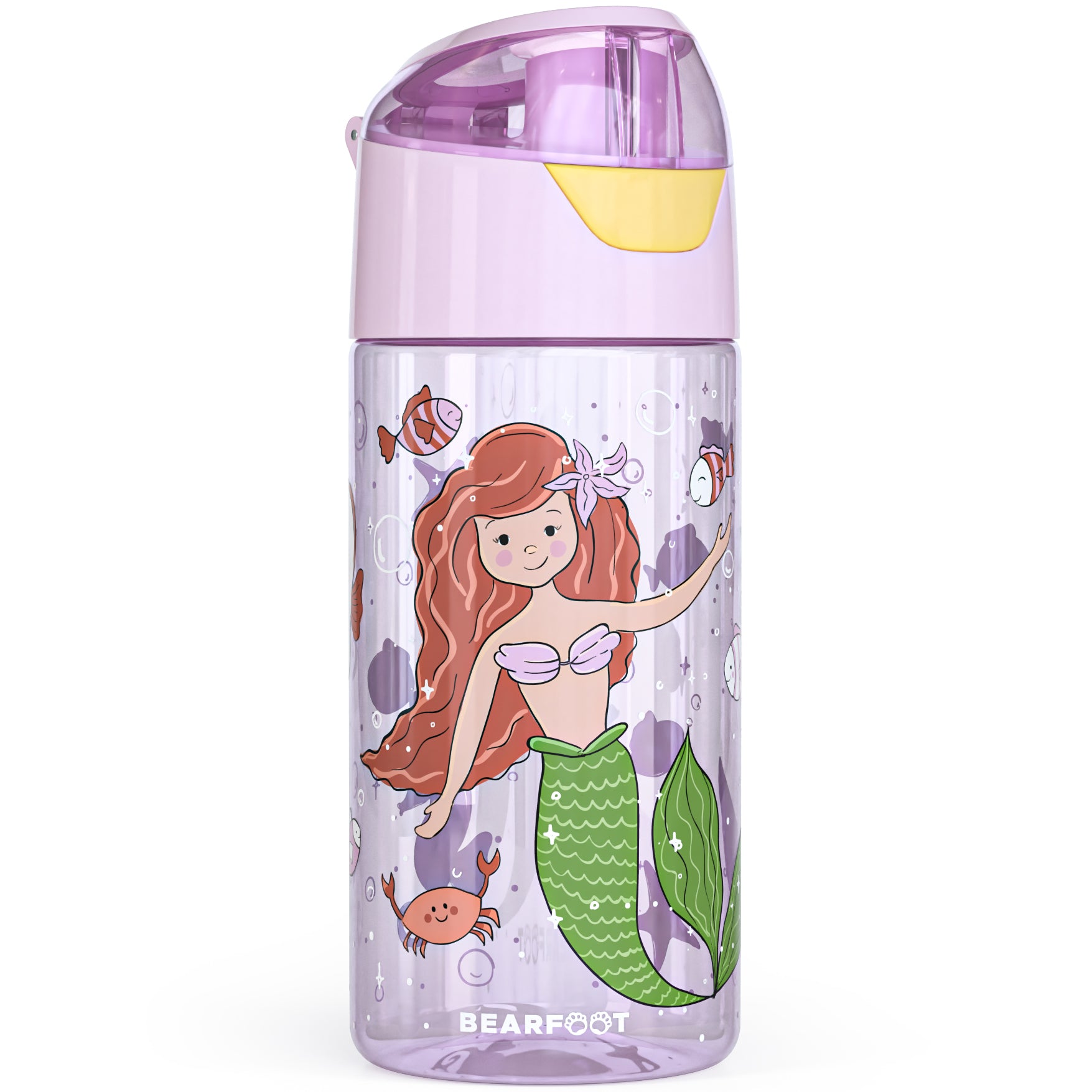 bearfoot-trinkflaschen-trinkflasche-kinder-meerjungfrau-450-ml image 2