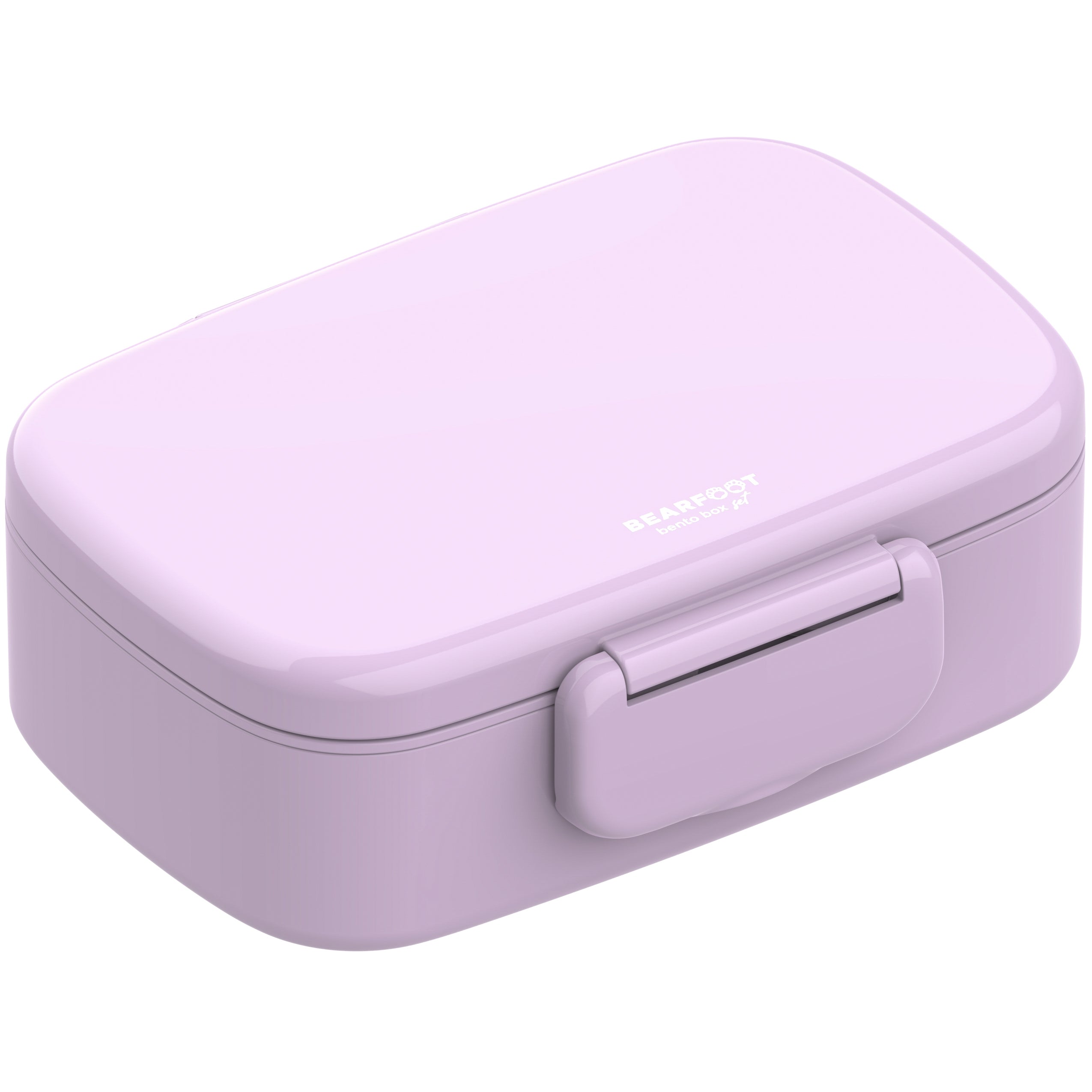 bearfoot-brotdosen-bento-brotdose-lila-mit-besteck-und-f-chern image 1